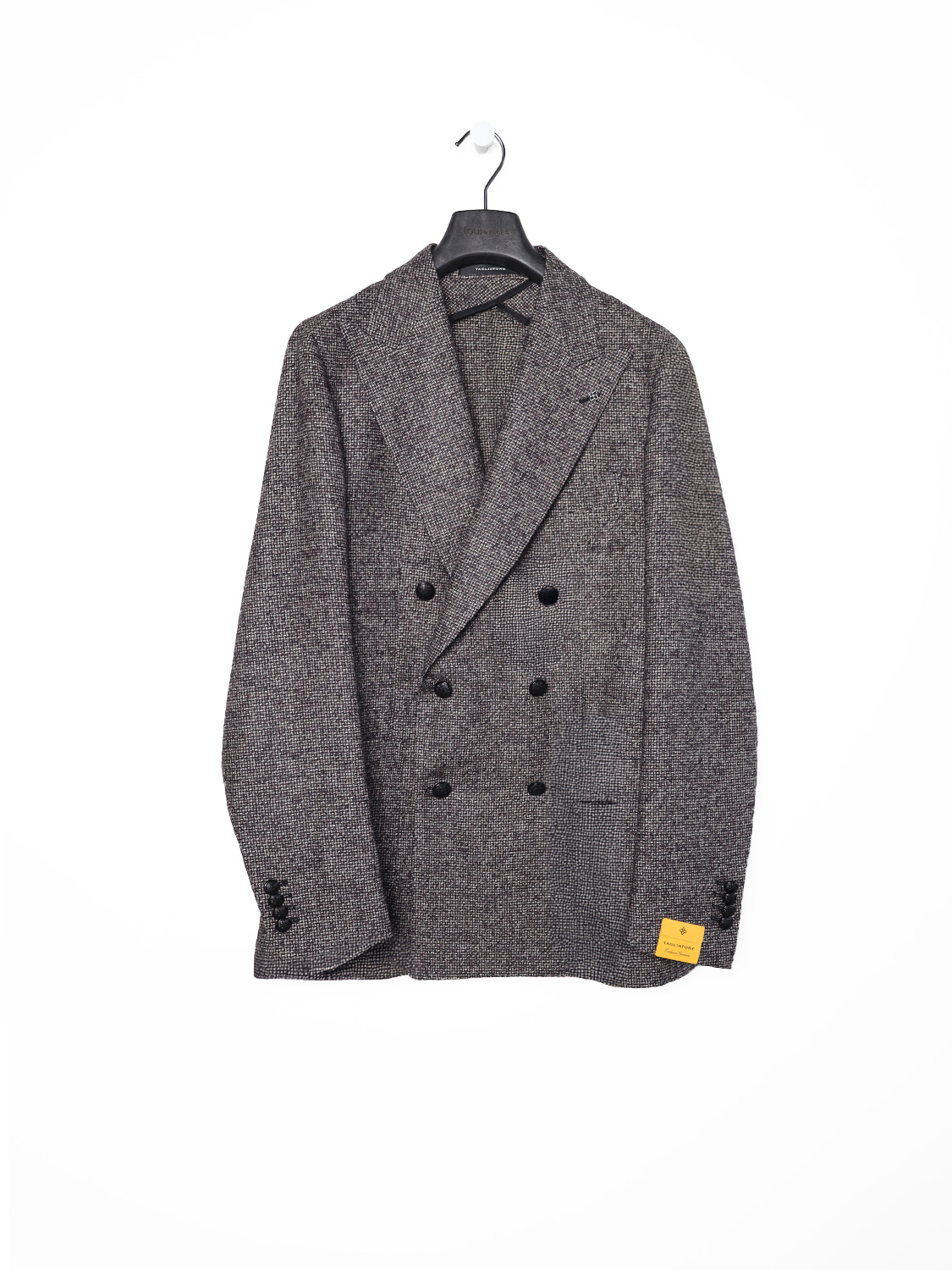 Double-breasted wool jacket