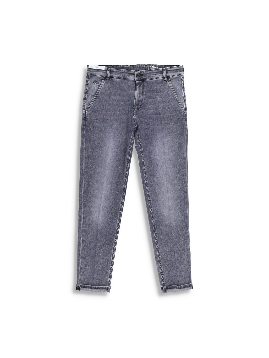 PT Torino Indie - Jeans skinny con effetto slavato grigio 33