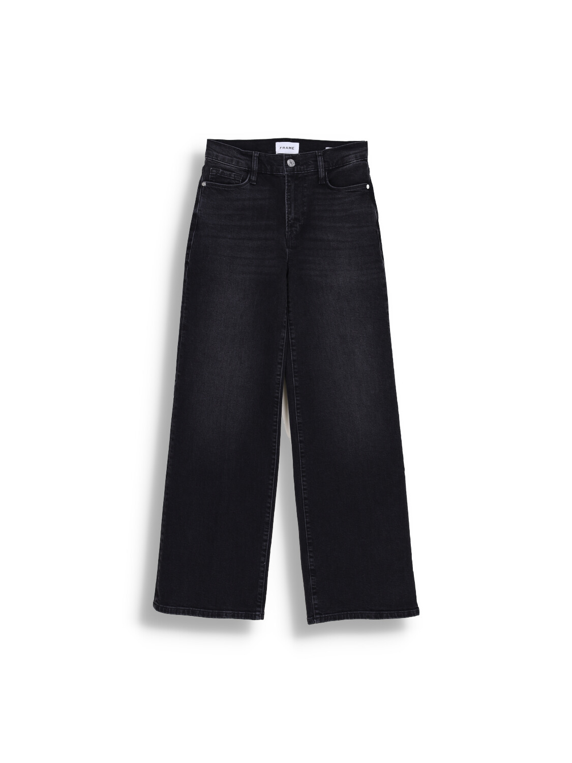 Frame Le Slim - wide leg jeans pants black 25