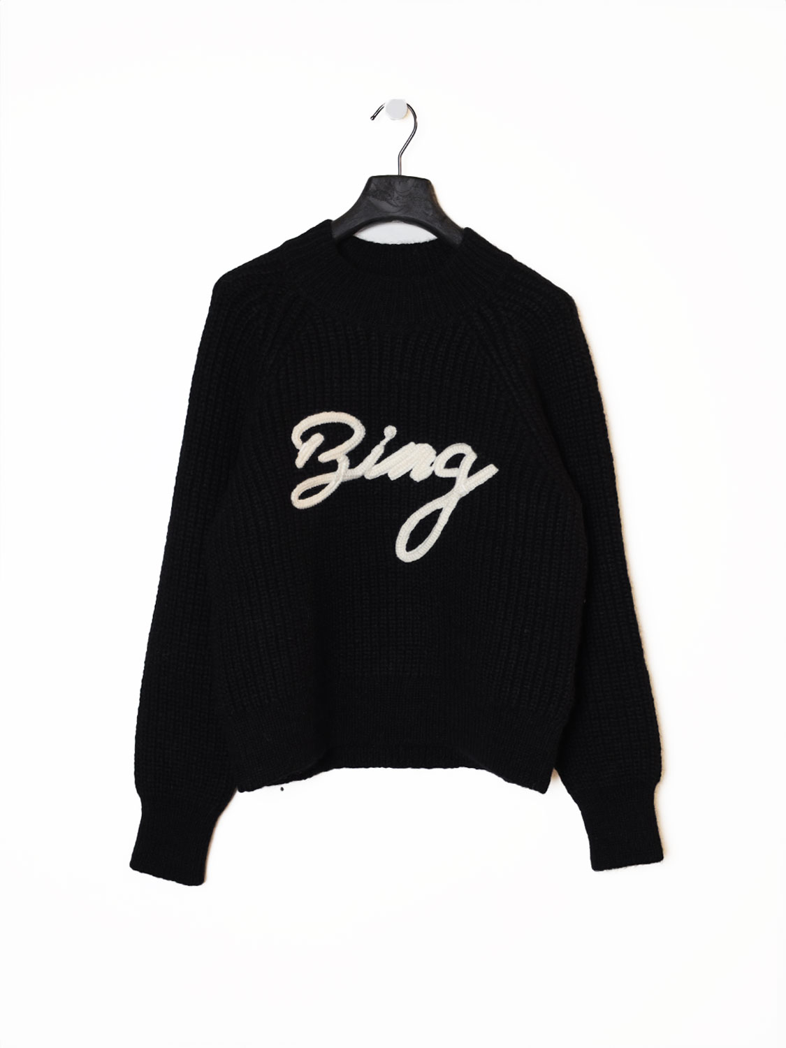 Strickpullover mit Logo 