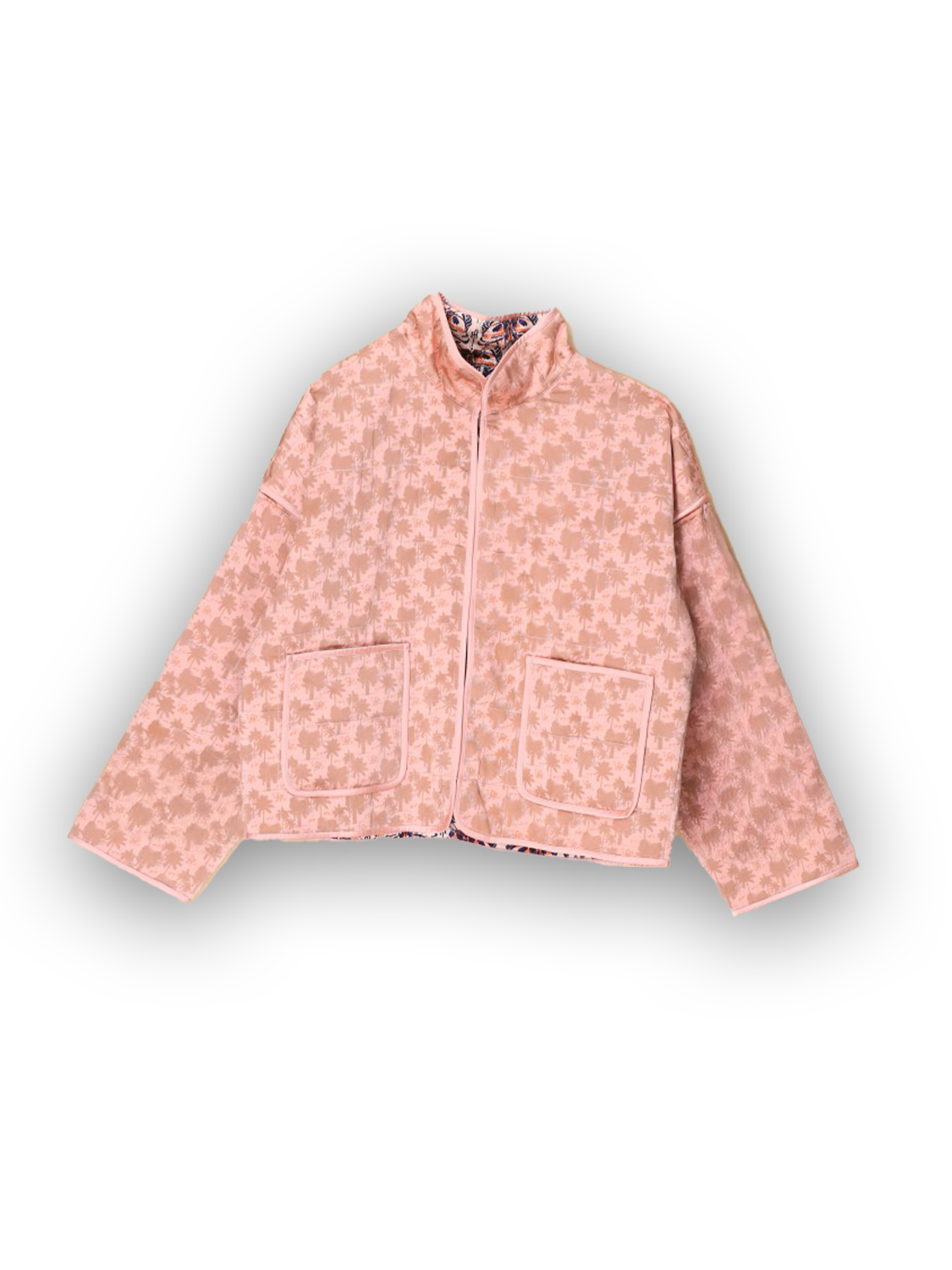 Palm Spring Monarch Butterfly Reversible Jacket 