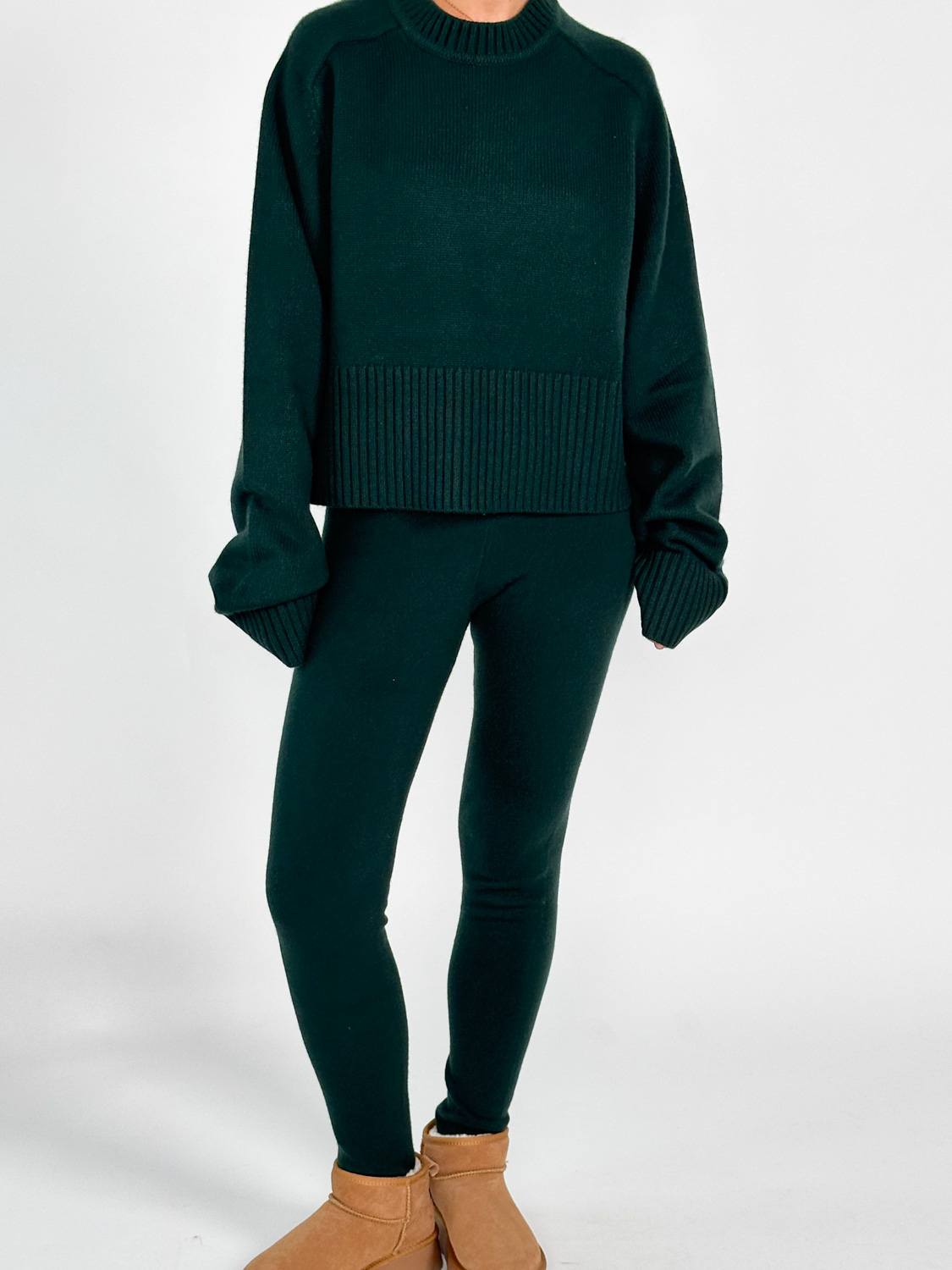 Extreme Cashmere N°256 Judith – Pullover aus Cashmere grün One Size Extreme Cashmere N°256 Judith – Pullover aus Cashmere grün One Size