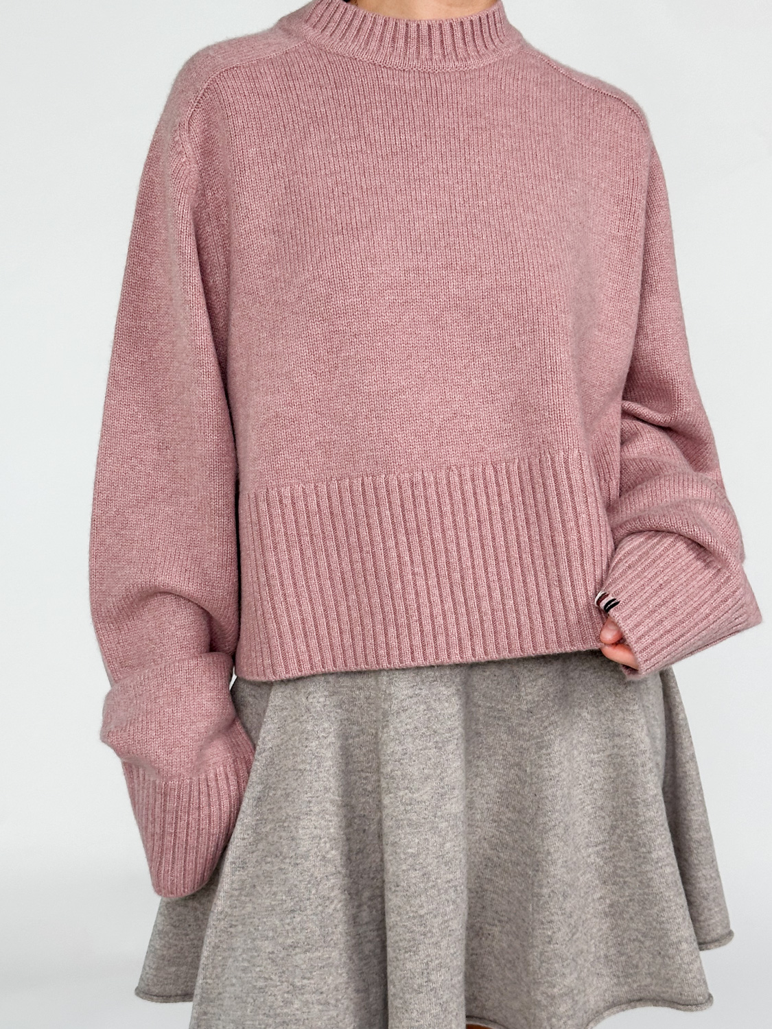 Extreme Cashmere N°256 Judith – Pullover aus Cashmere grün One Size Extreme Cashmere N°256 Judith – Pullover aus Cashmere grün One Size