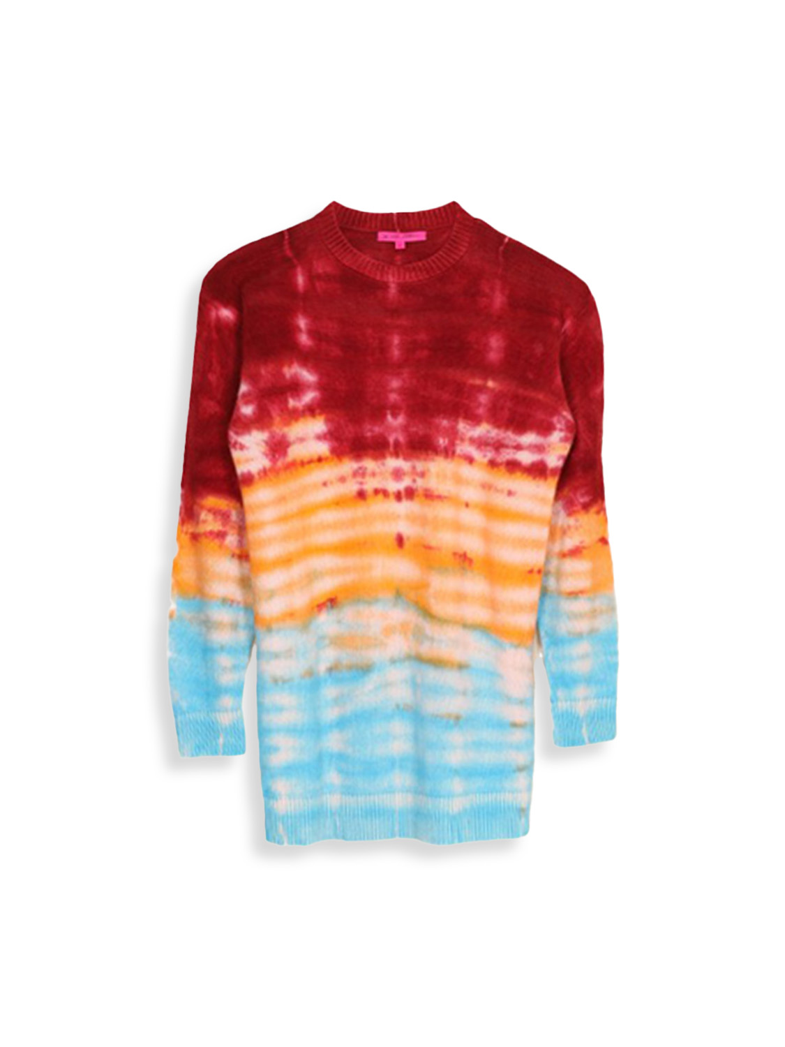 The Elder Statesman Simple Crew in Orange