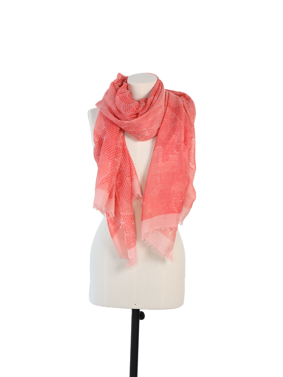 friendly hunting Schal aus Cashmere  orange One Size