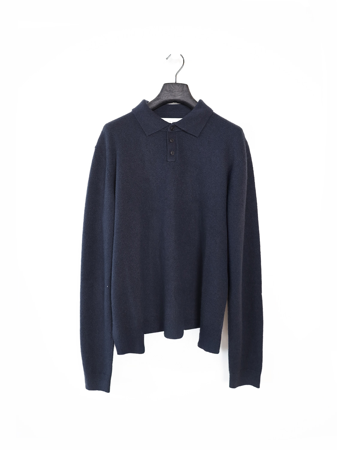 Iris von Arnim Ben - Long-sleeved polo shirt black M