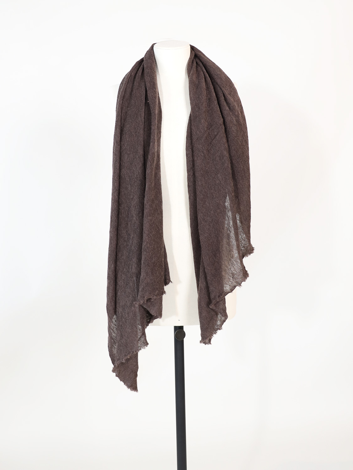 Antonia Zander Elda – Kaschmirschal  braun One Size