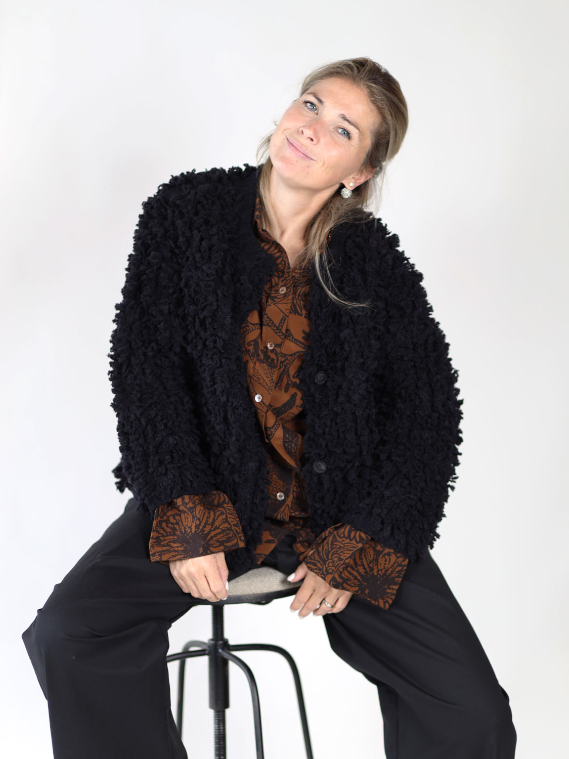 Iris von Arnim Gisla – Wool jacket black XS/S