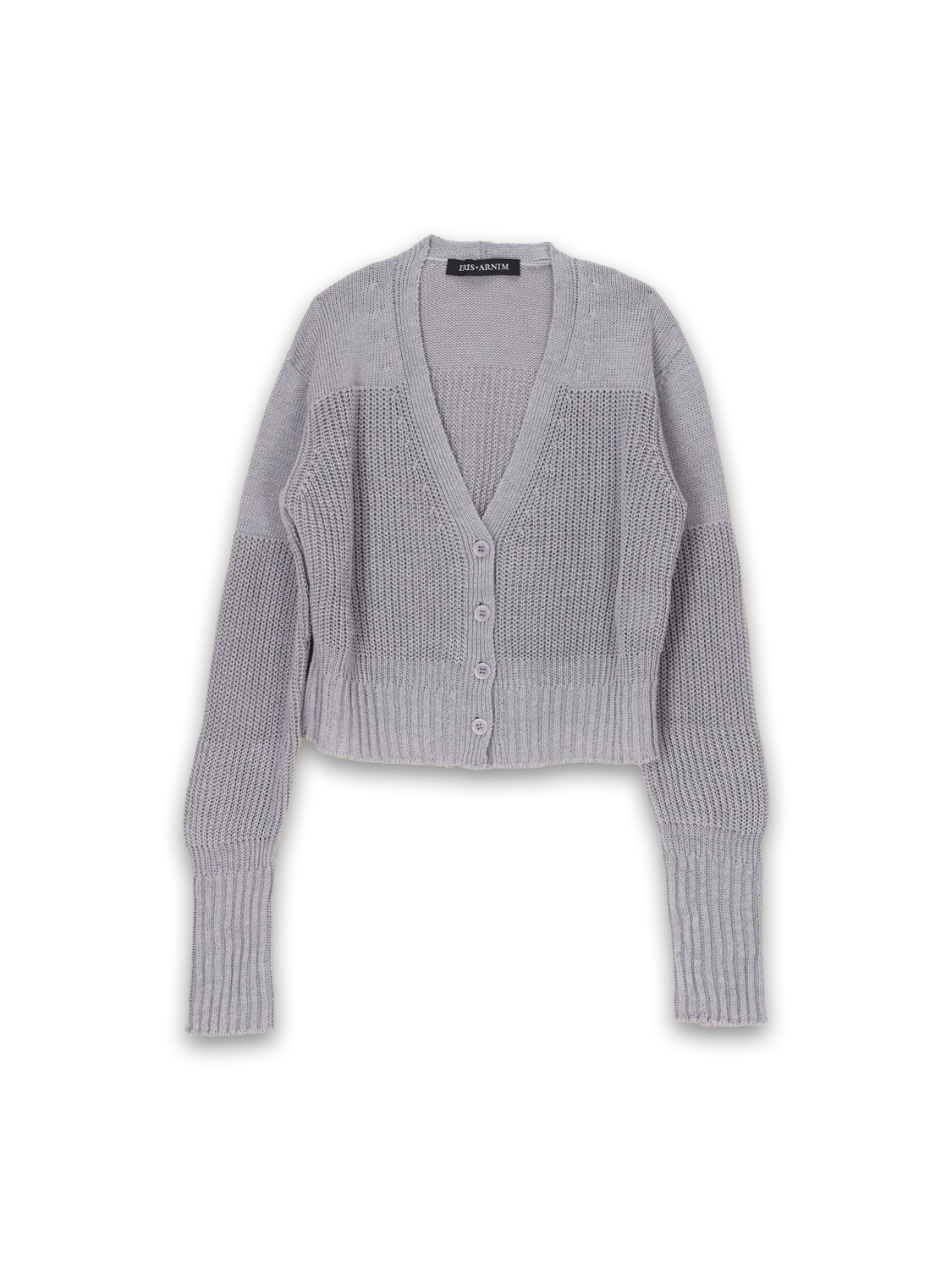 Iphigenie – Short cardigan made from a linen-cotton mix 