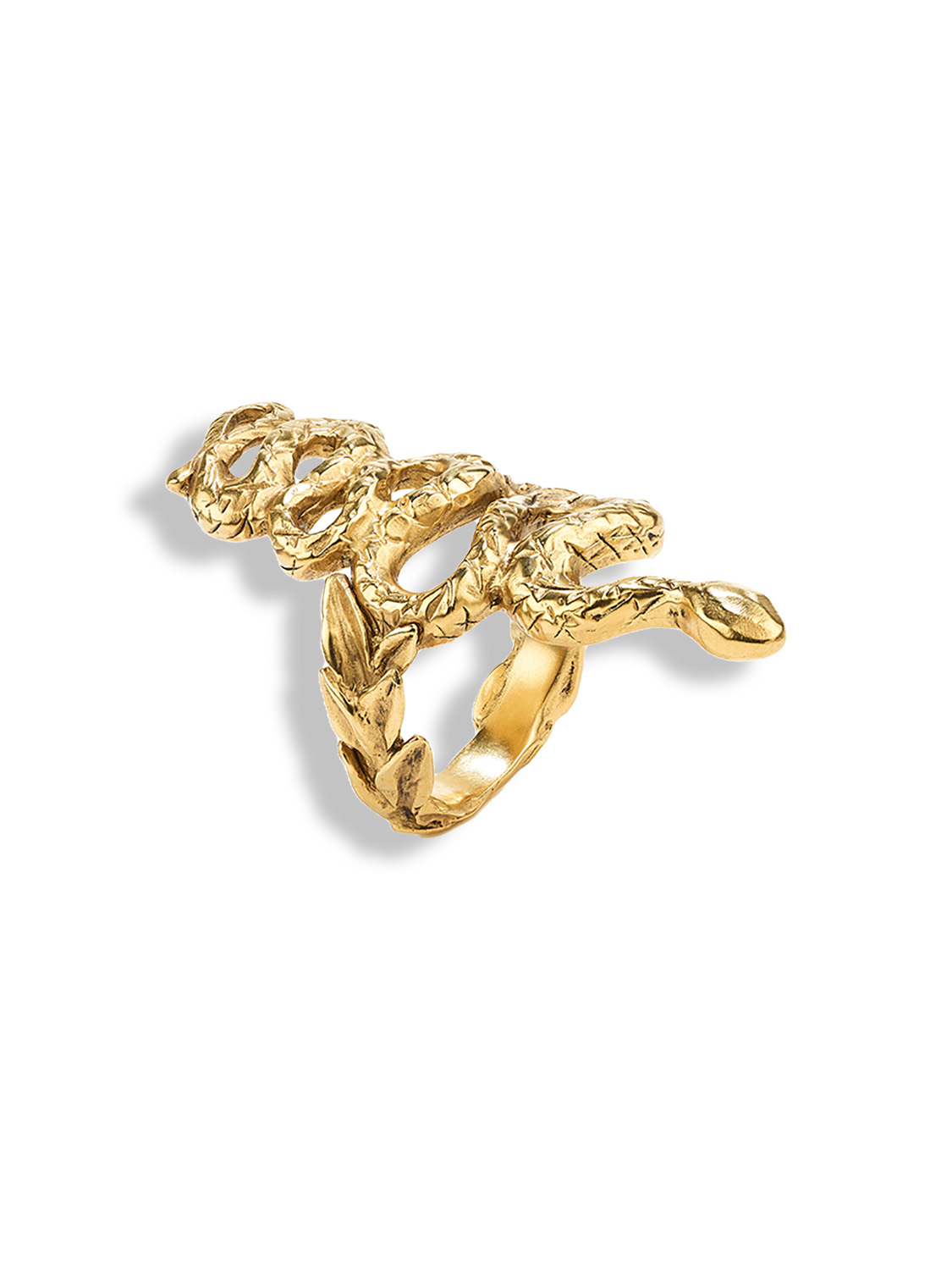 Carthage serpent ring - Ring with snake motif