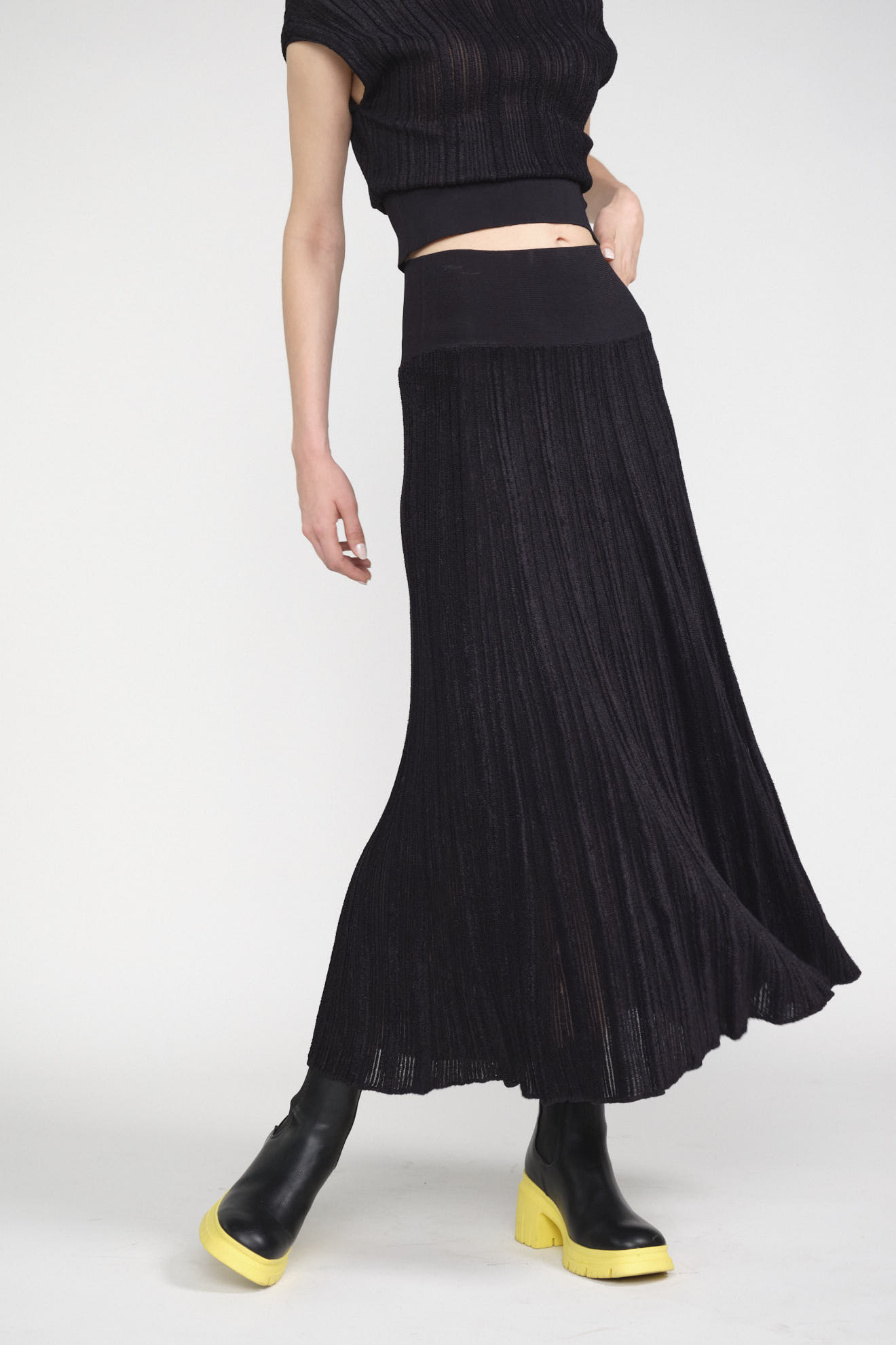 Ulla Johnson Falda Kiera negro S