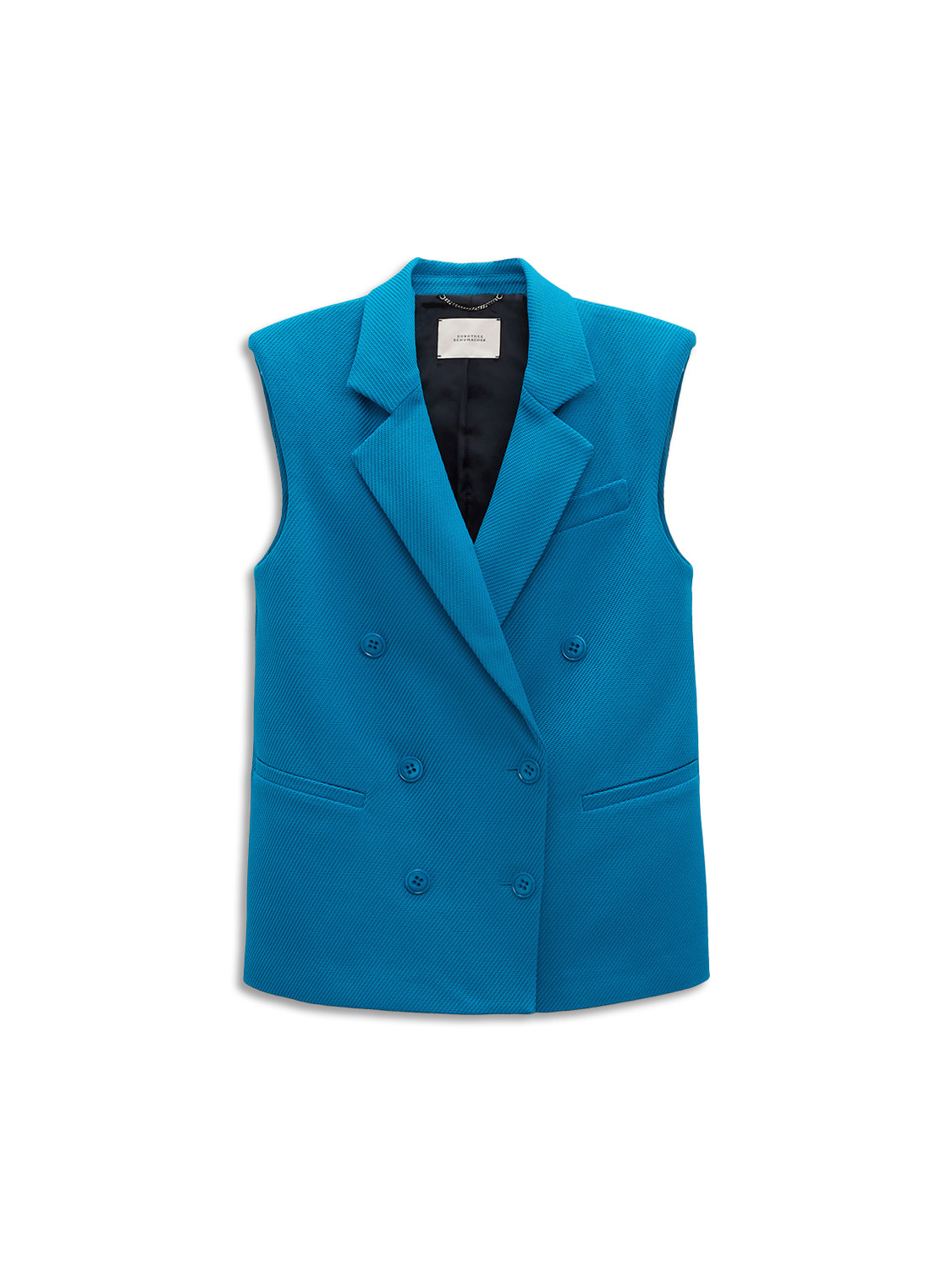 Striking Coolness Vest – Zweireihige Blazerweste