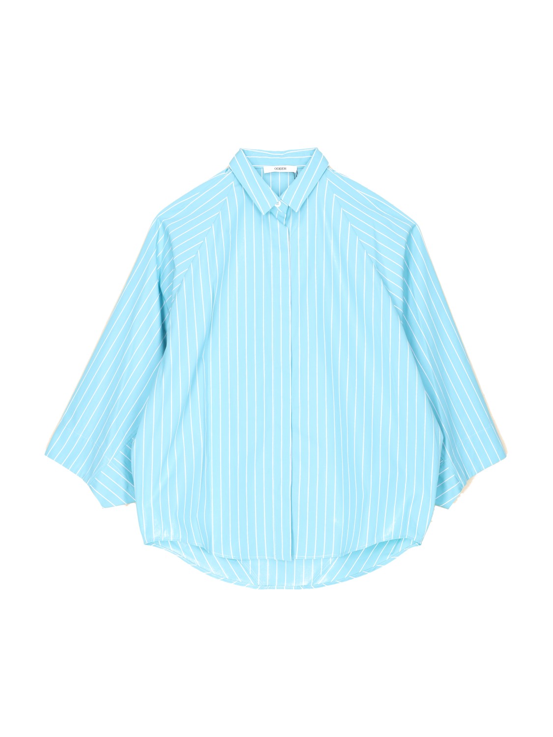 Blouse with white Stripes  