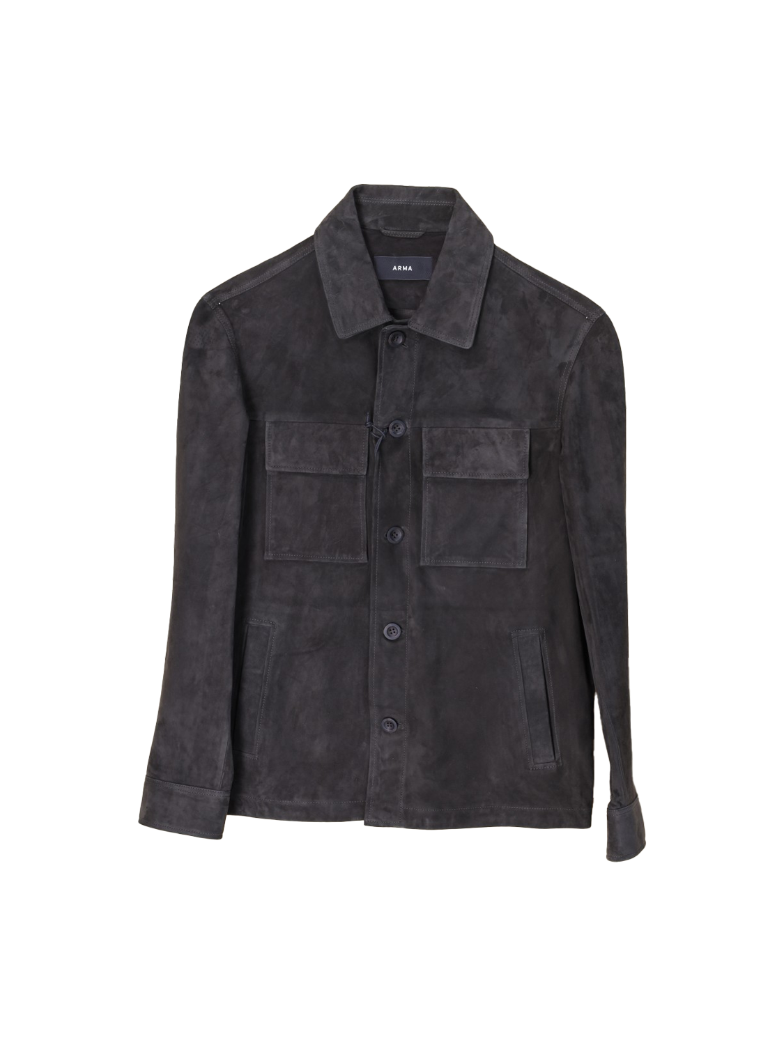 Western shirt made of suede 