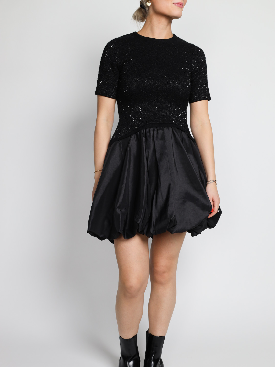 Simkhai Kenz – Minikleid mit Pailletten   schwarz M