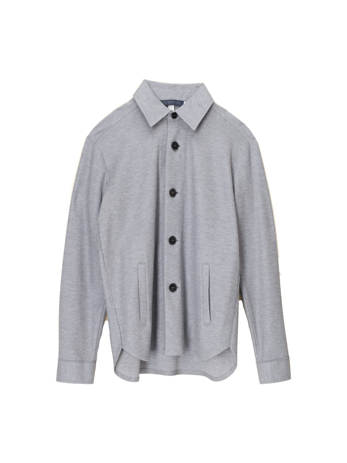 Harris Wharf London Giacca camicia in cotone   hellgrau 48