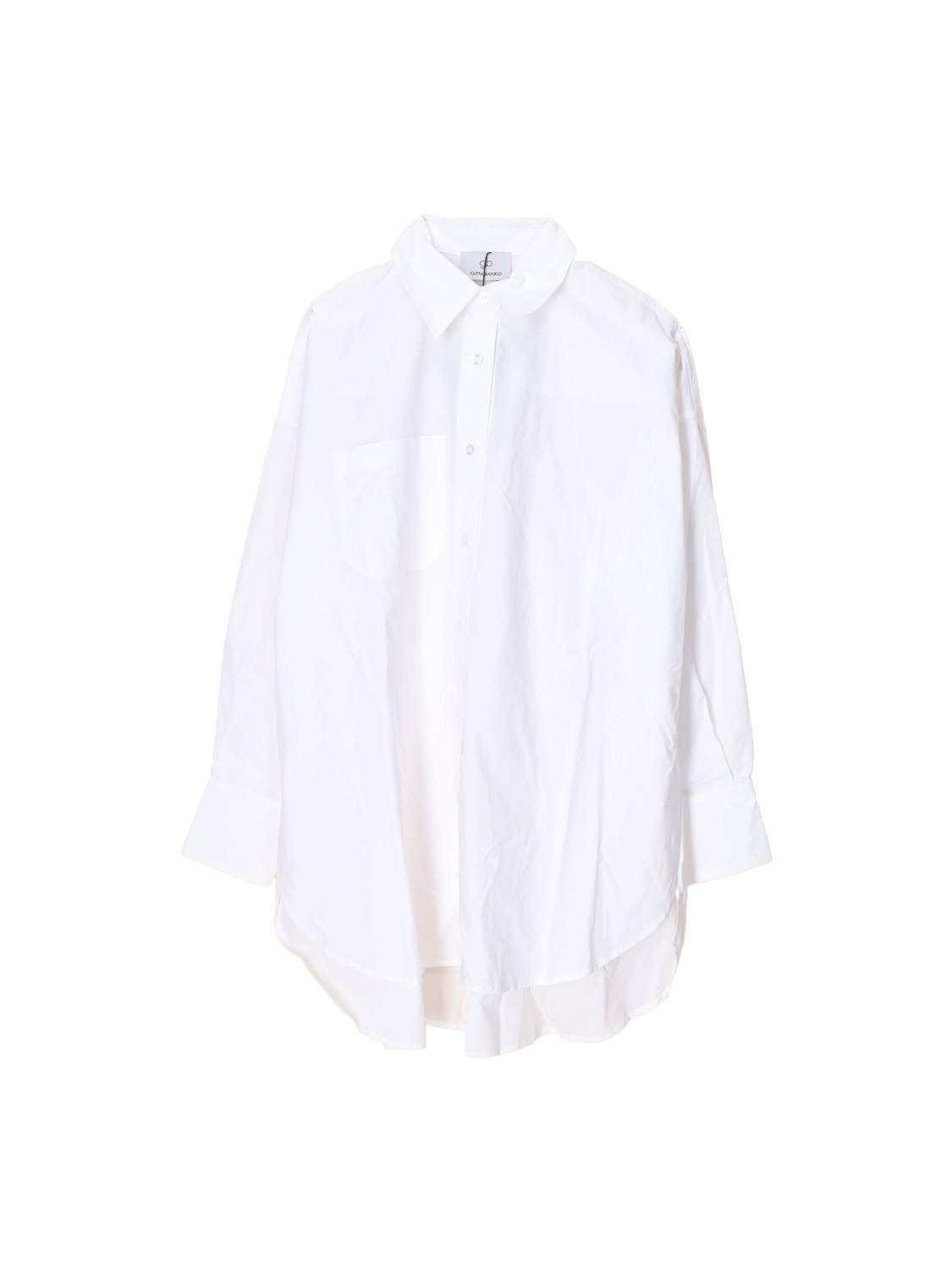 Oversized cotton blouse 