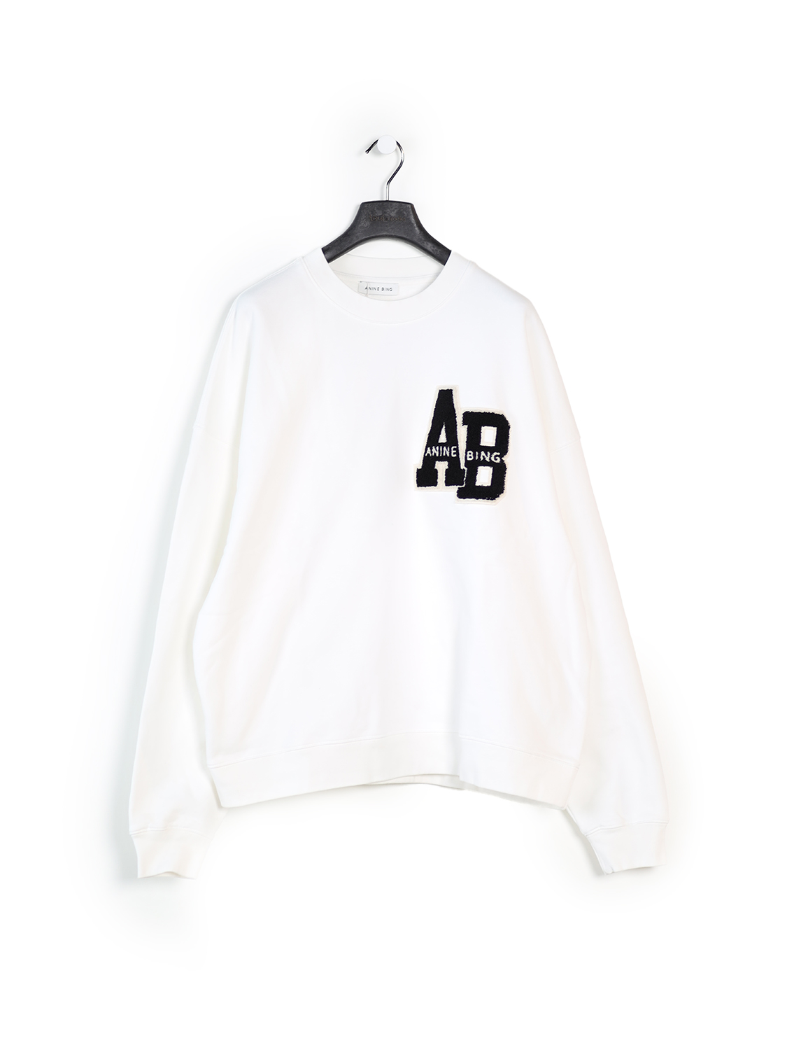 Miles – Pullover mit aufgesticktem Logo 
