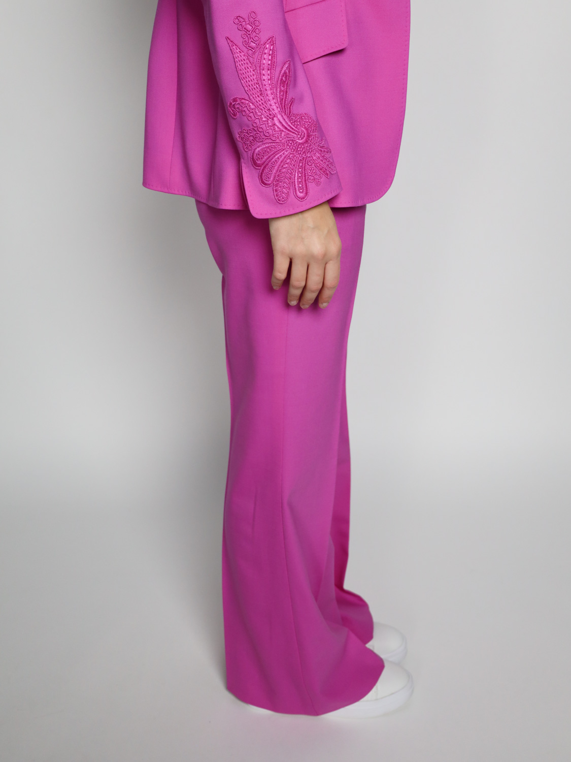 Maison Common Wool blend pants   36 pink
