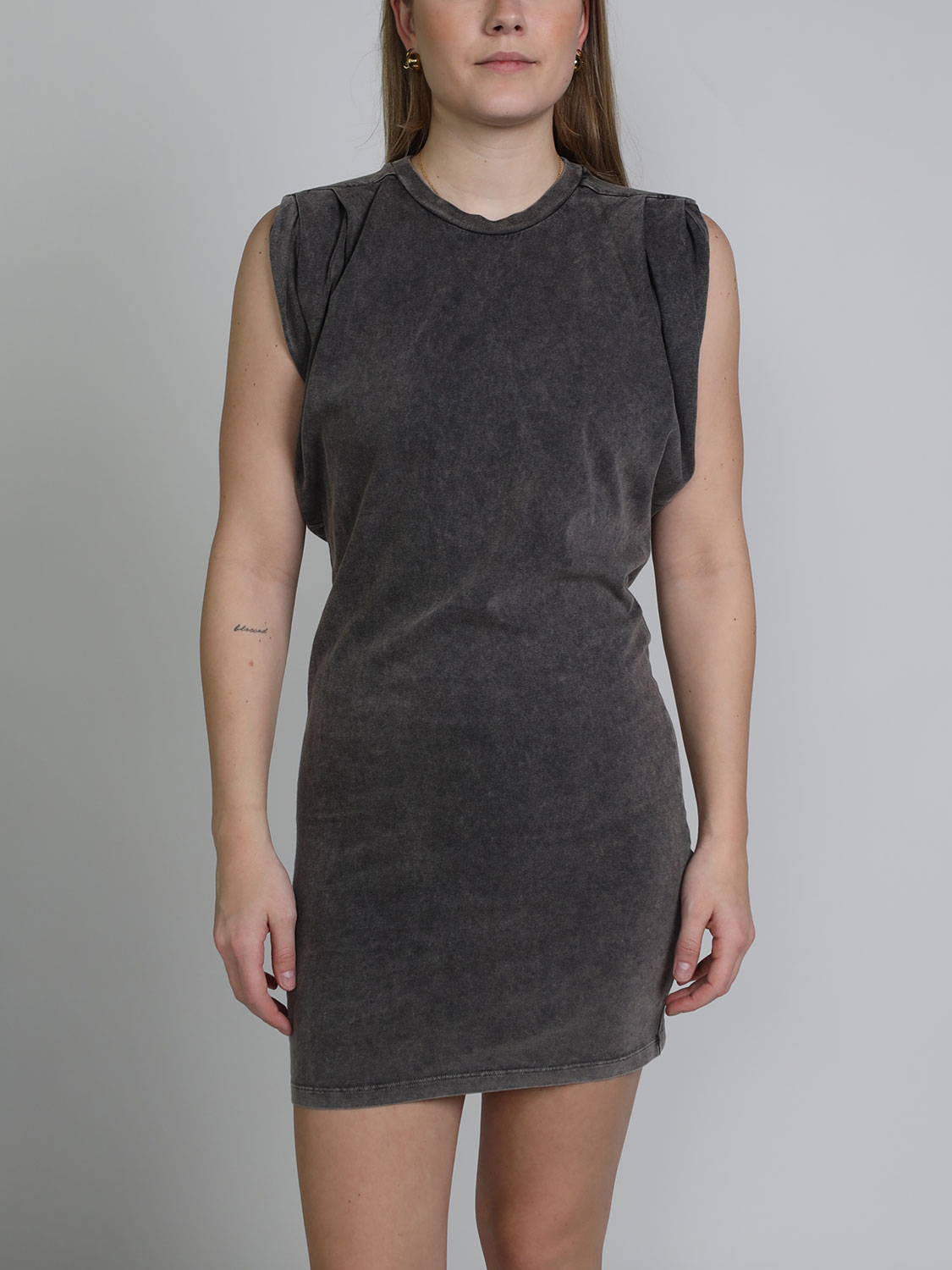 Dondup Mini dress in a washed-out look   grey M