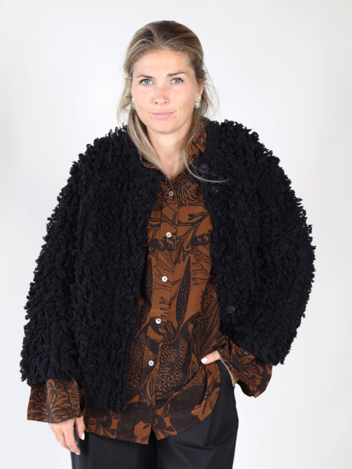 Iris von Arnim Gisla – Wool jacket black XS/S