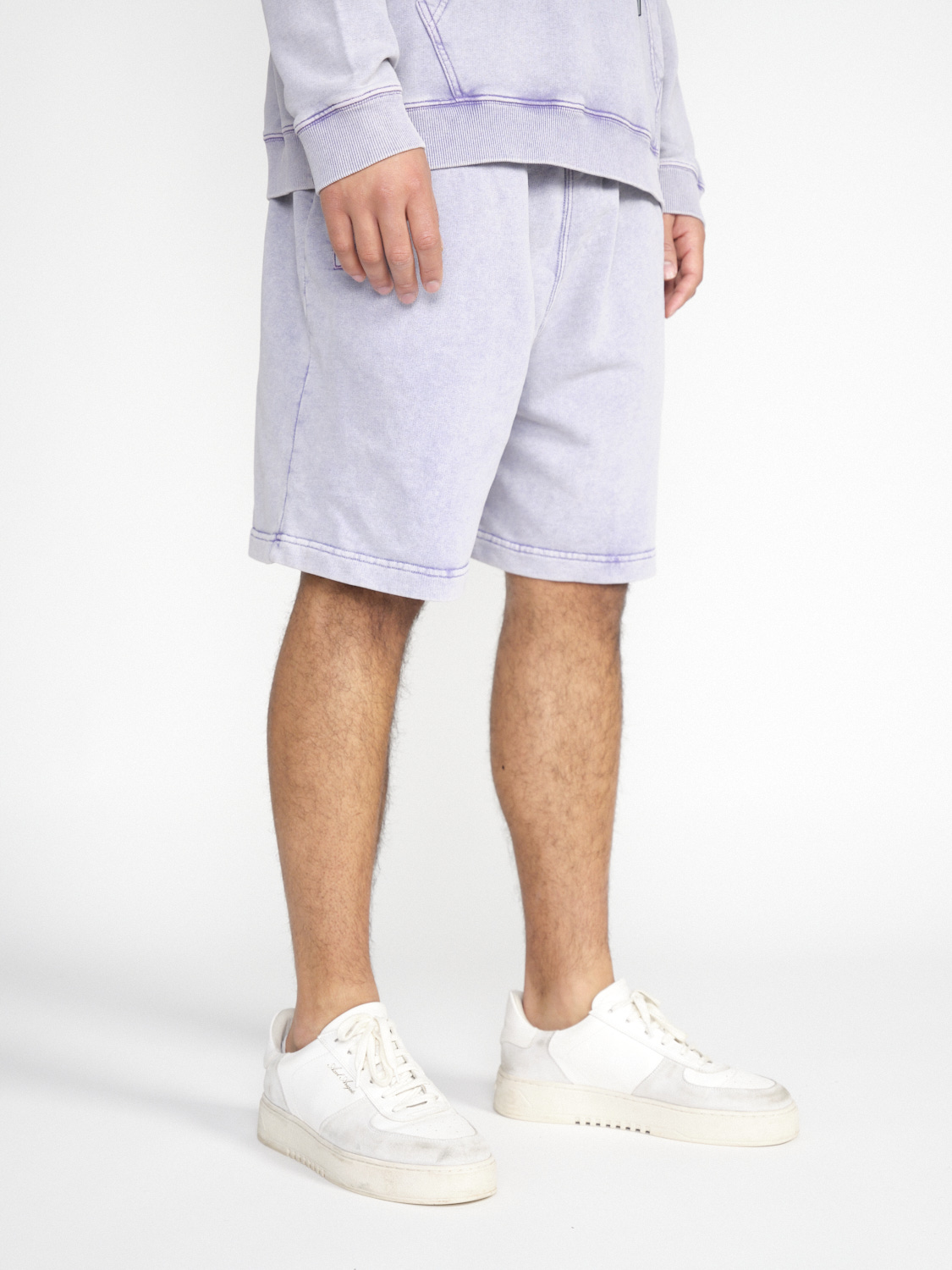 Dondup Faded cotton shorts  lila XL