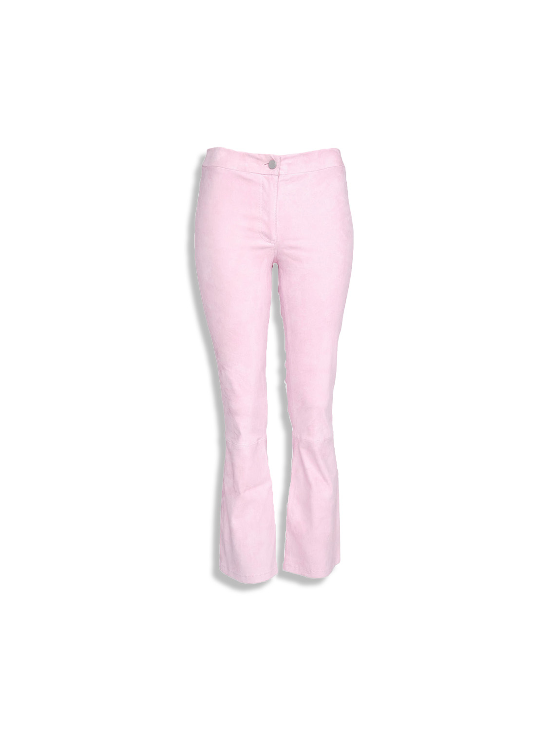 Rea – Velour lederhosen in flareed look