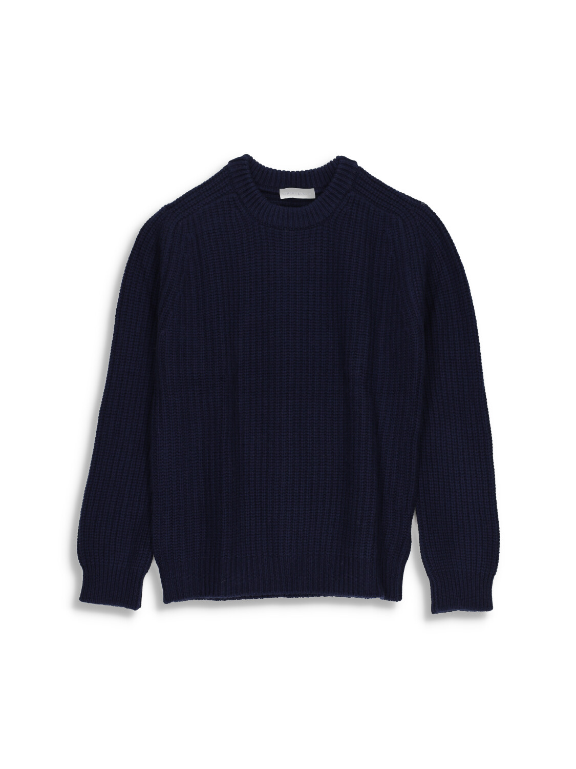 Stephan Boya Mood Rib Sweater – Pullover aus Rippenstrick navy M