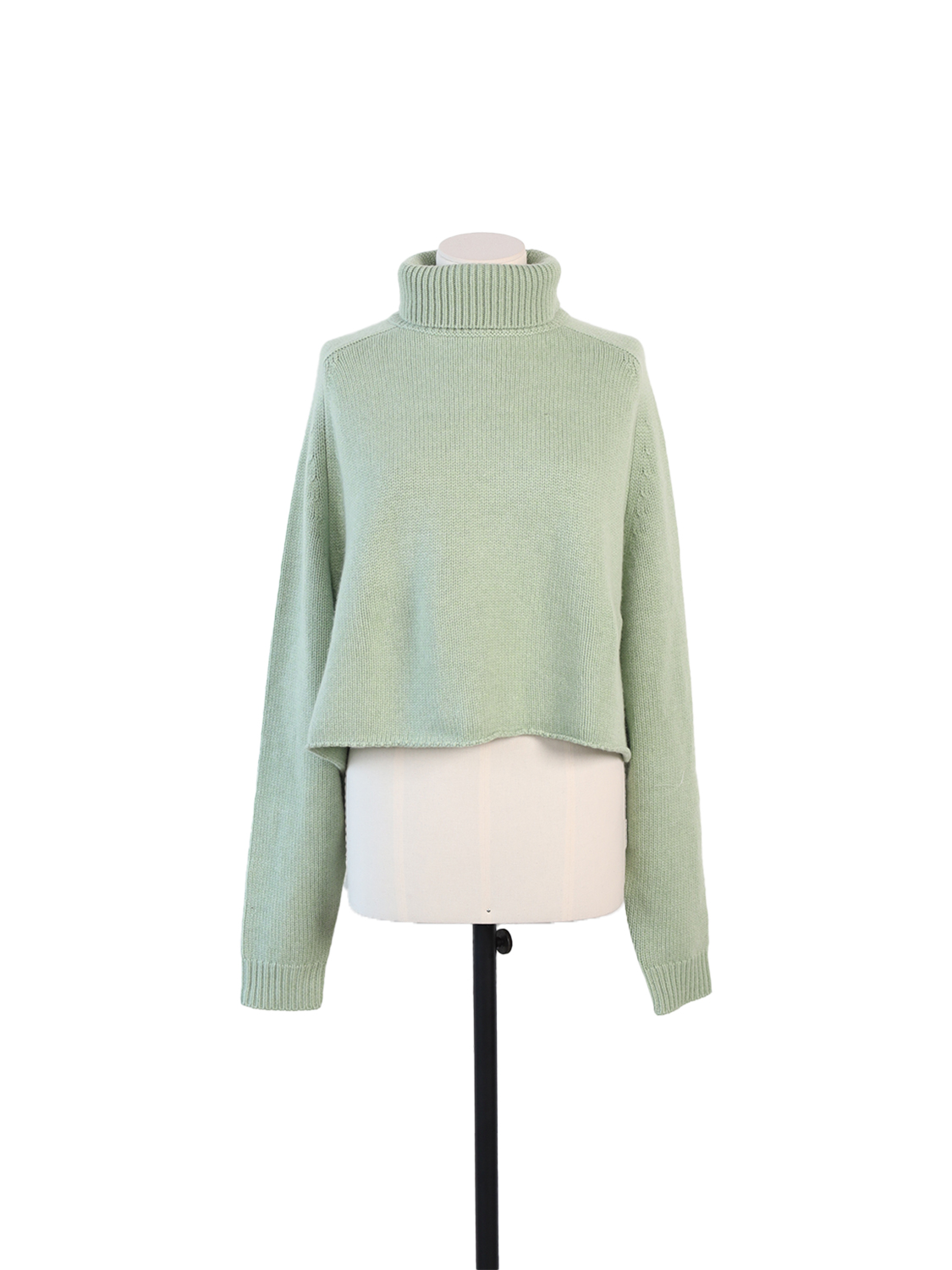 Lisa Yang Cathie – Pullover mit Rollkragen  hellgrün One Size