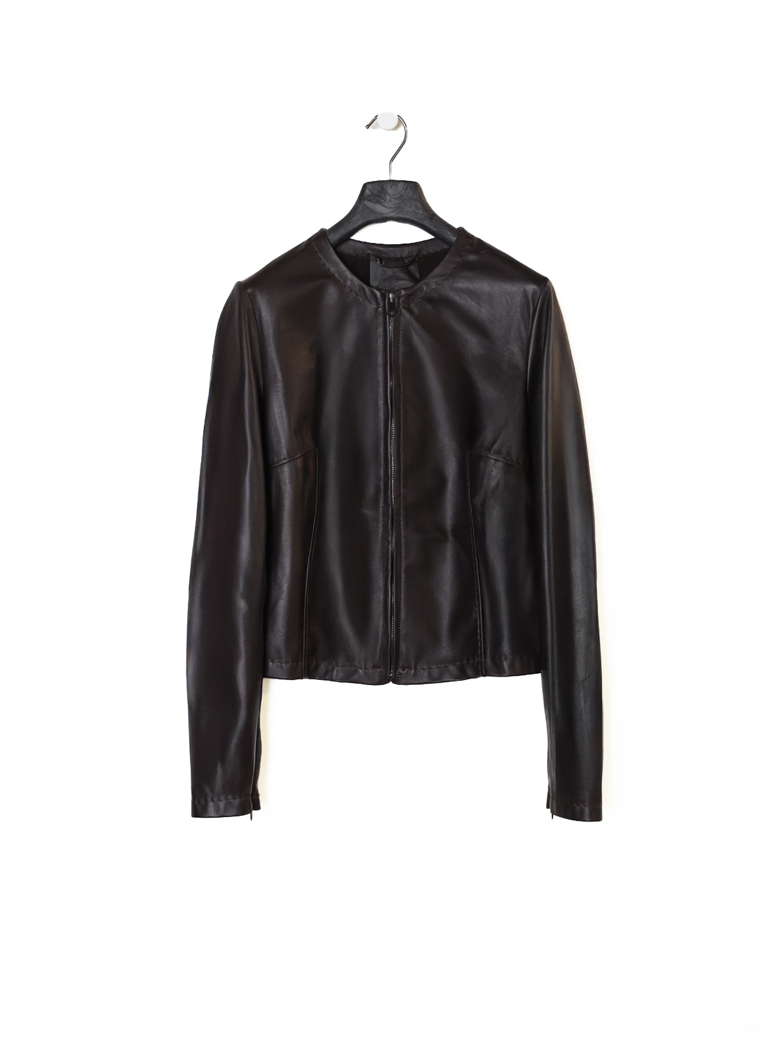 Ghera Studio Lily – Leather Jacket brown 34