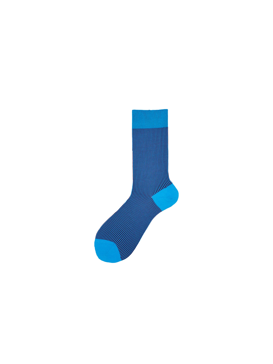 Alto Max short cotton socks with pattern  blue One Size