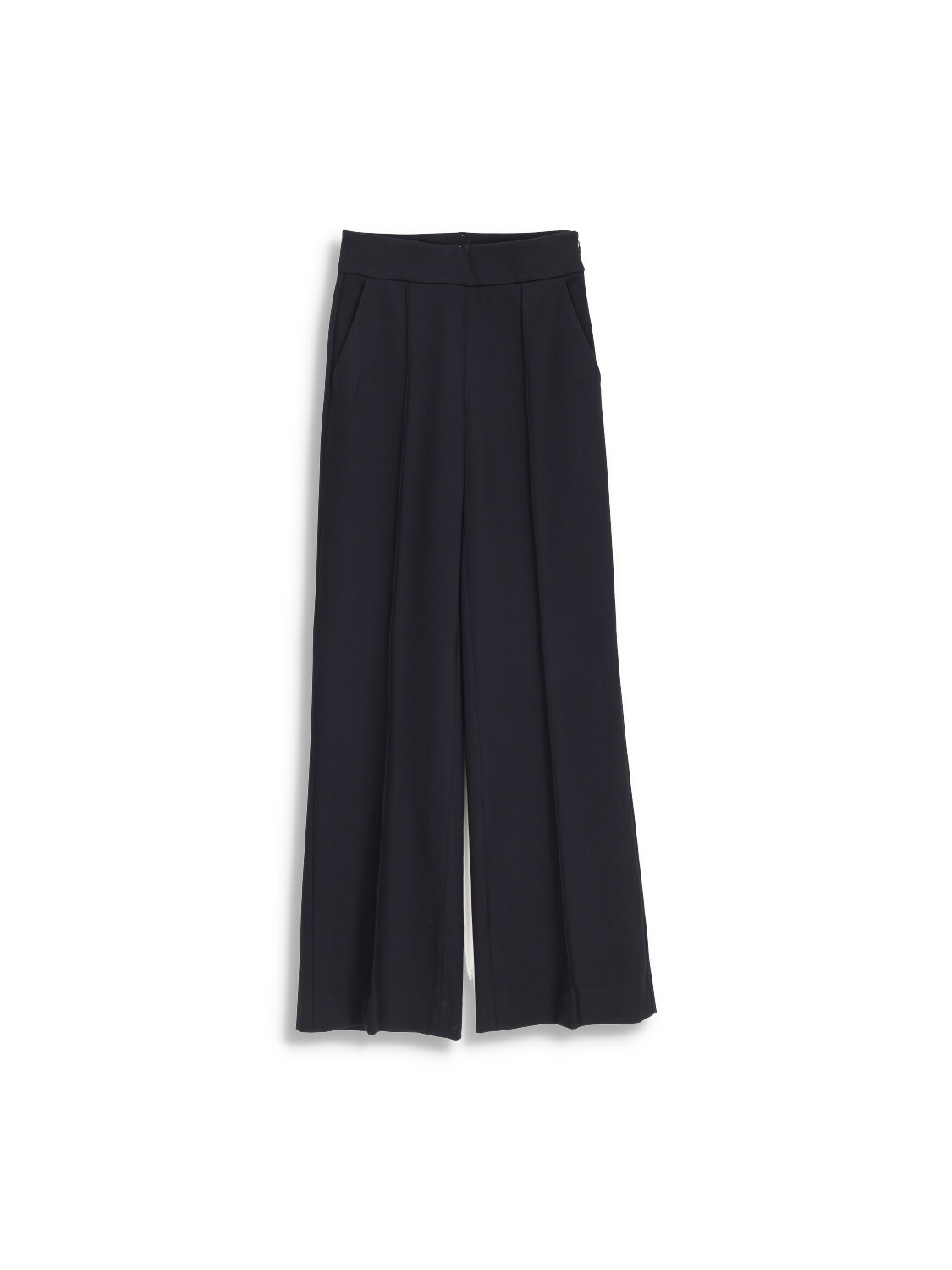Emotional - pleated trousers with flared leg
