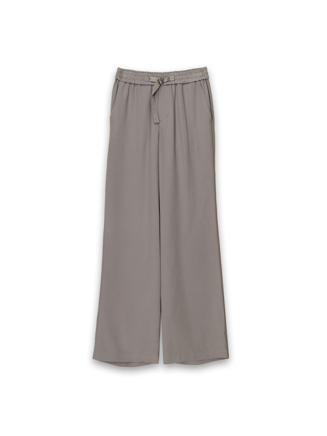Fließende Hose mit Gürtel-detail  