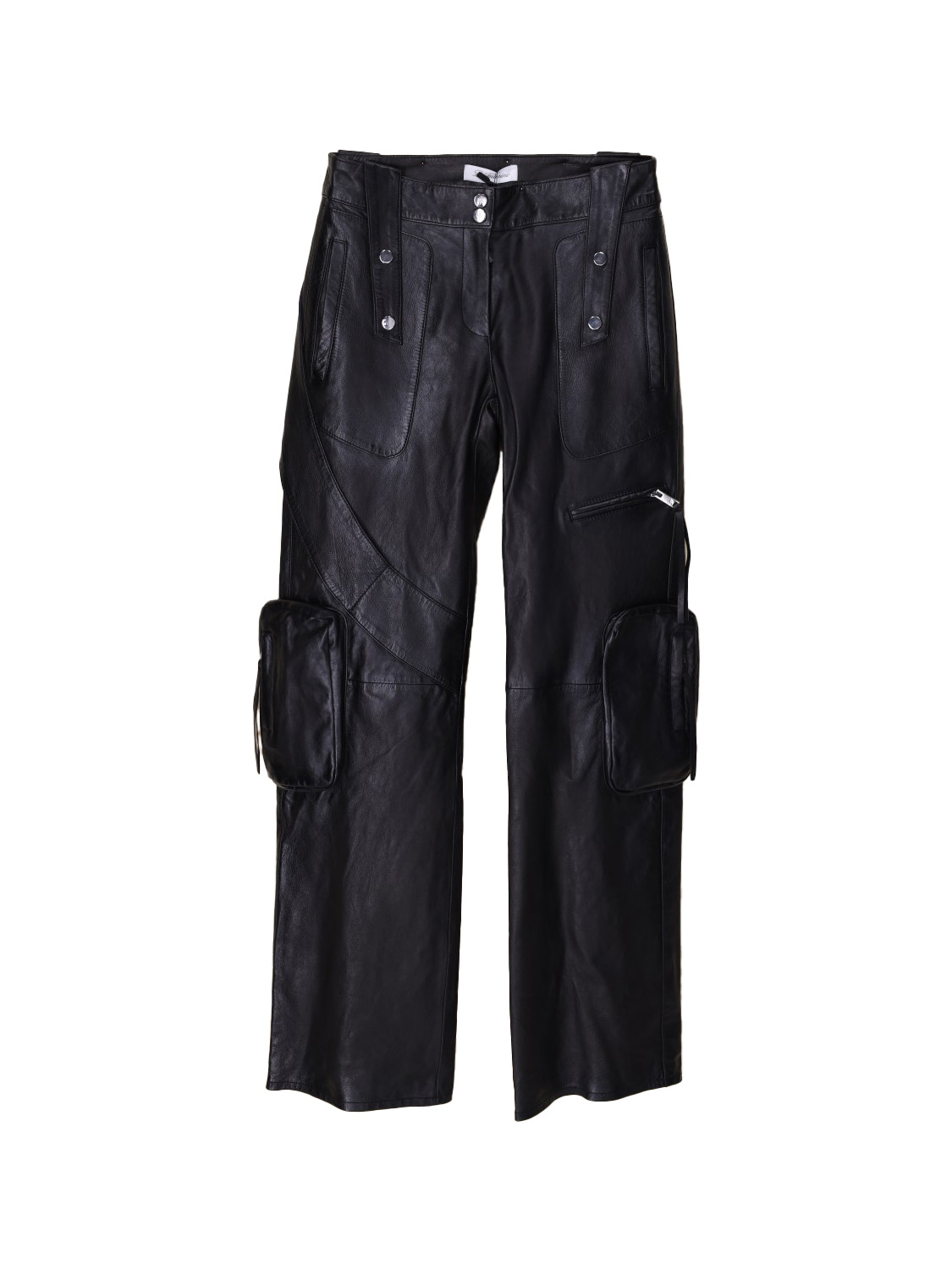 Pantalone Pelle – Lederhose mit Biker-Details  