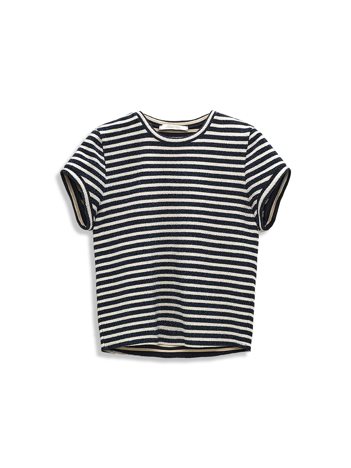 Endless shimmer shirt - Striped t-shirt with shimmer design 
