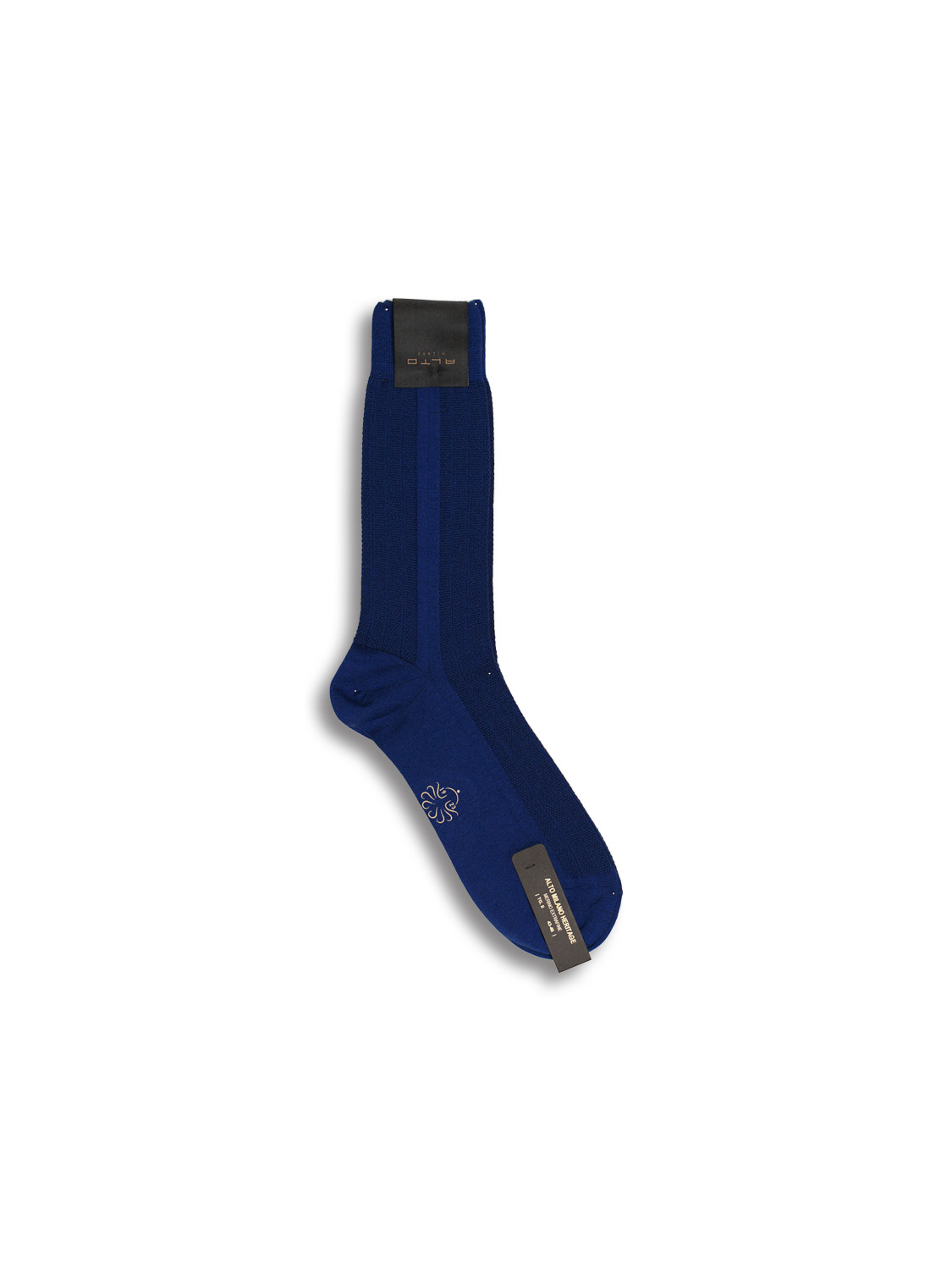 Alto Alec Uomo Corto - Socken mit bestickten Streifen türkis One Size