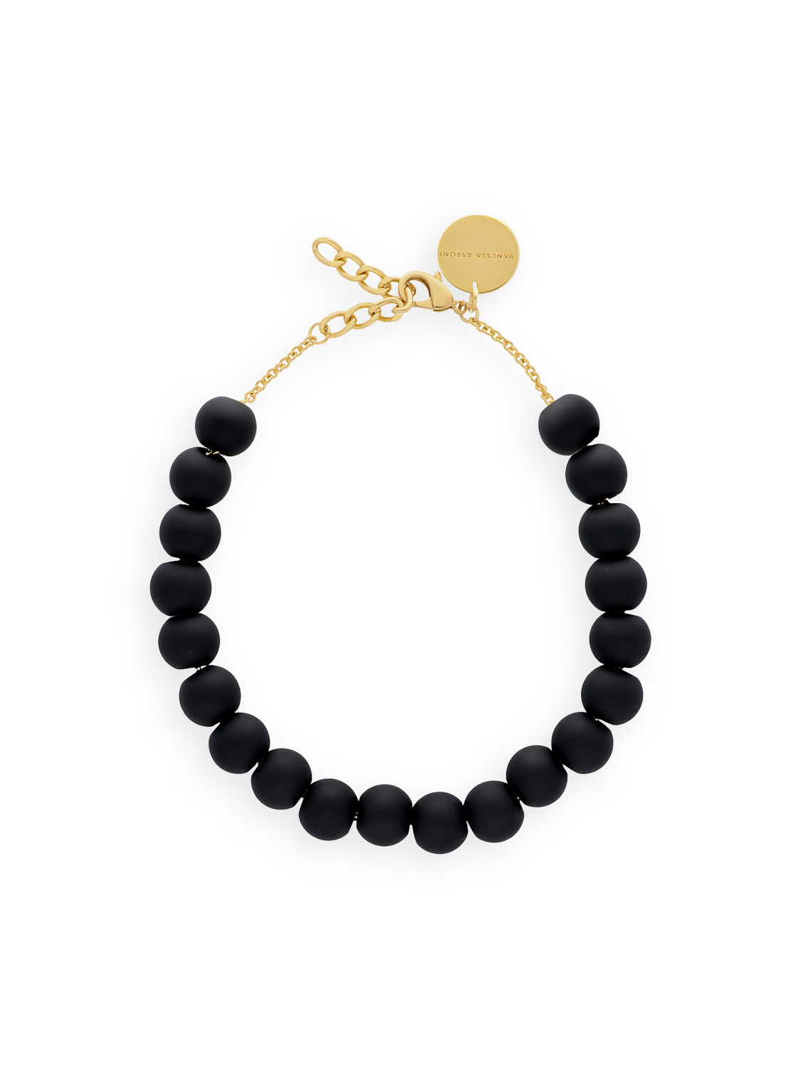 Small Beads Necklace – Kette mit mattem Kugel-Design  