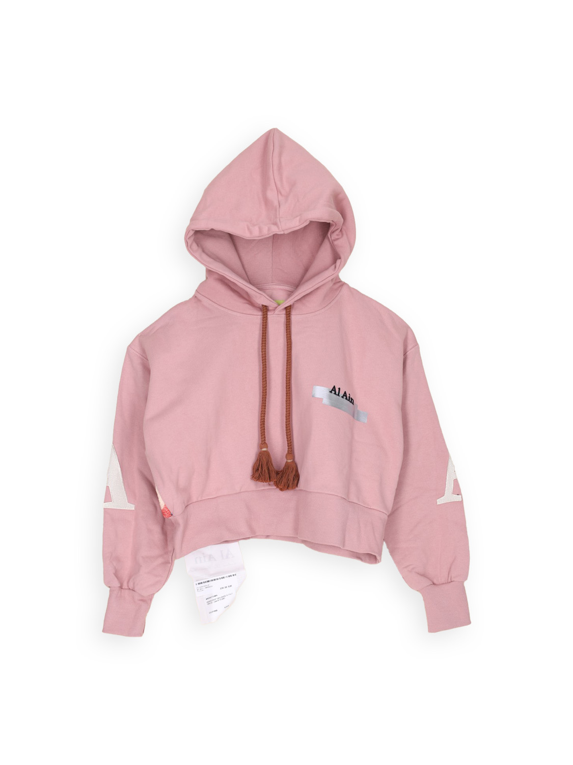 Al Ain Ahcx – Cropped Hoodie with pattern  rosa S/M