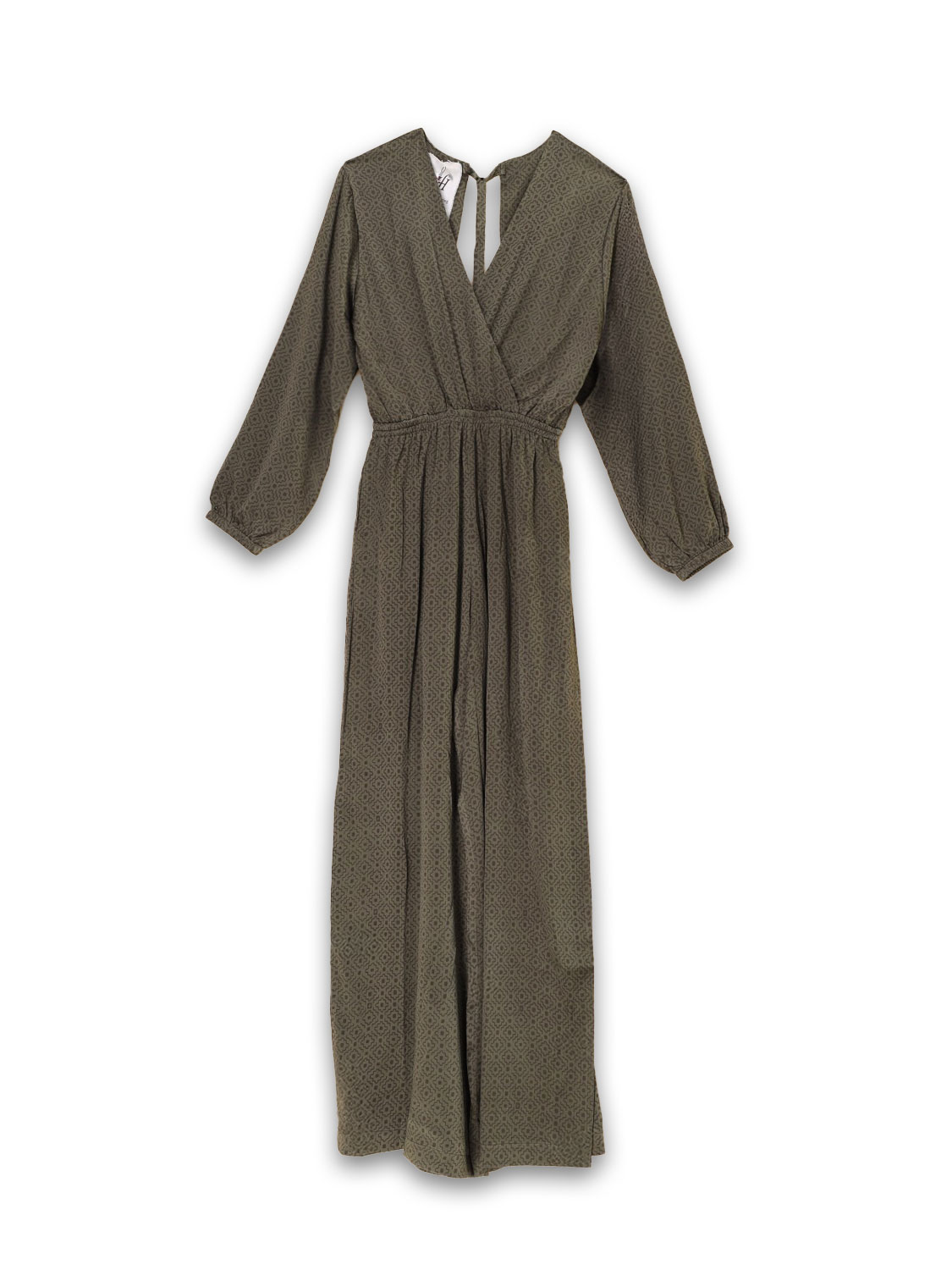 friendly hunting Pinta Addis Ababa silk jumpsuit khaki XS friendly hunting Pinta Addis Ababa silk jumpsuit khaki XS