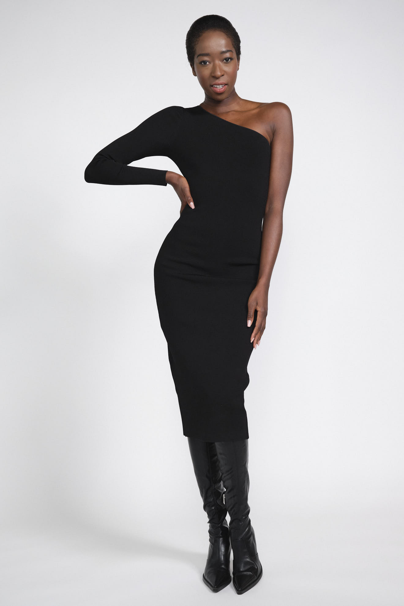 Victoria Beckham One Shoulder Dress