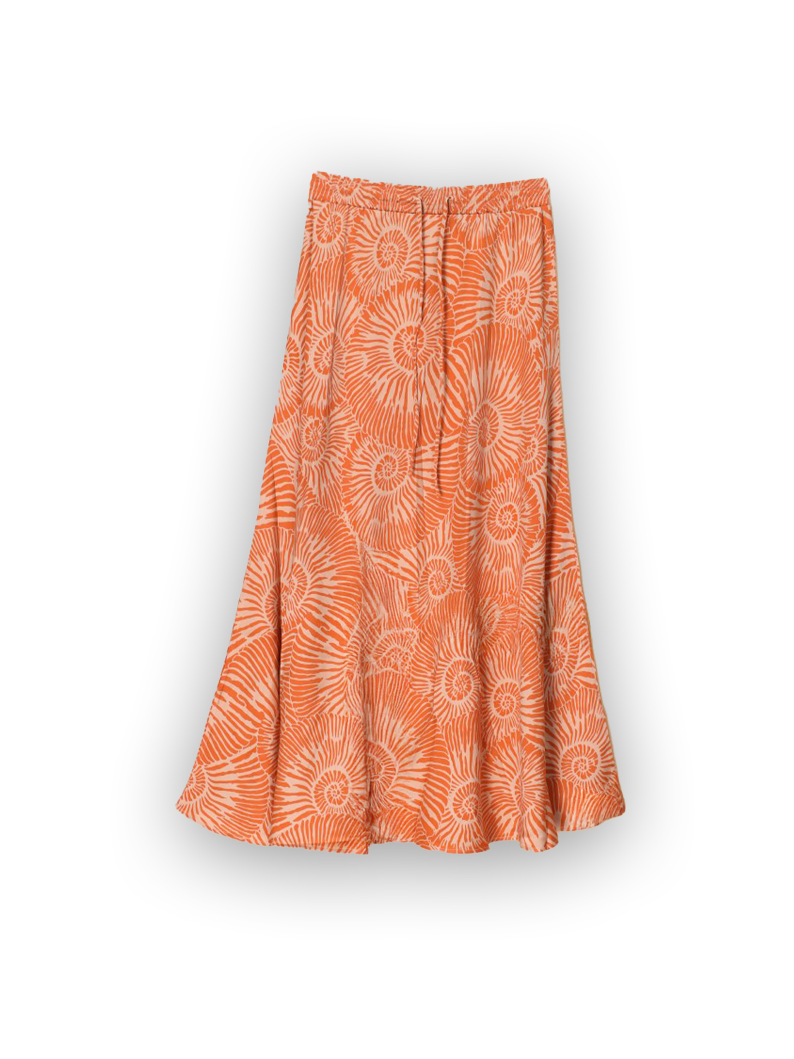 friendly hunting Escargot Maxi Skirt  apricot S