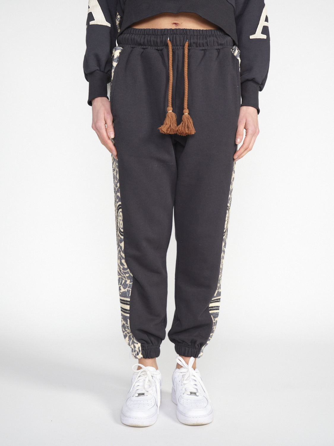 Al Ain Apxx - Jogger mit Muster  schwarz Taille unique