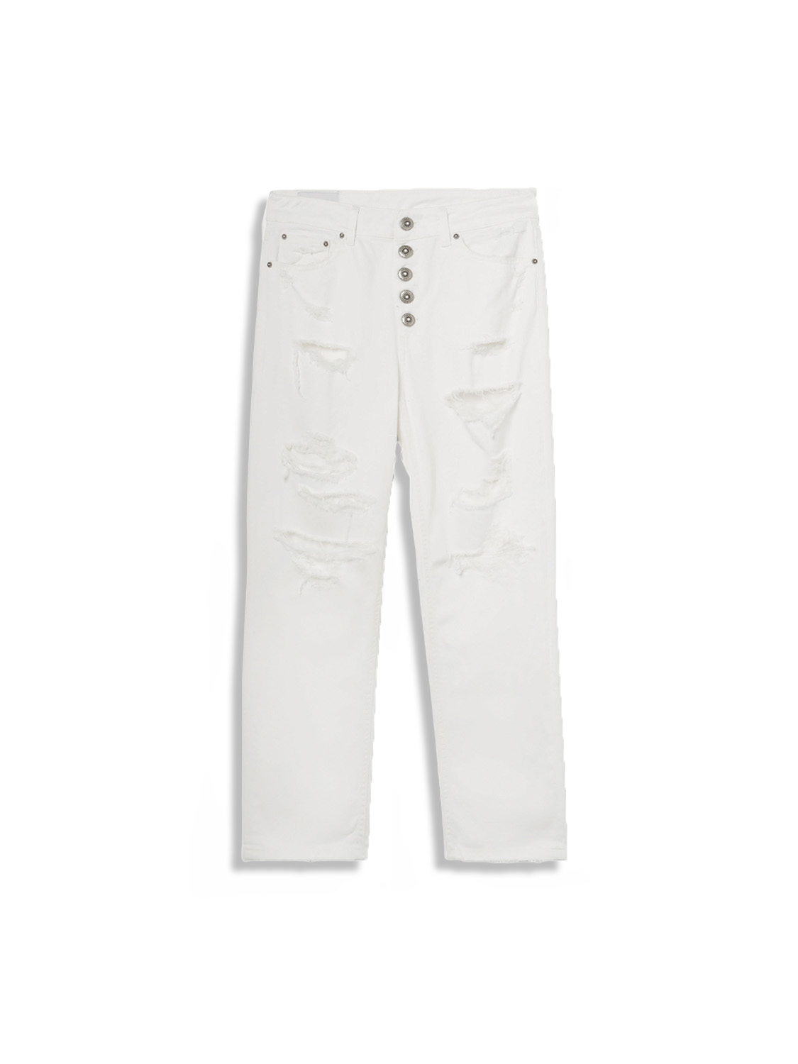 Koons - Jeans with destroyed details and button details