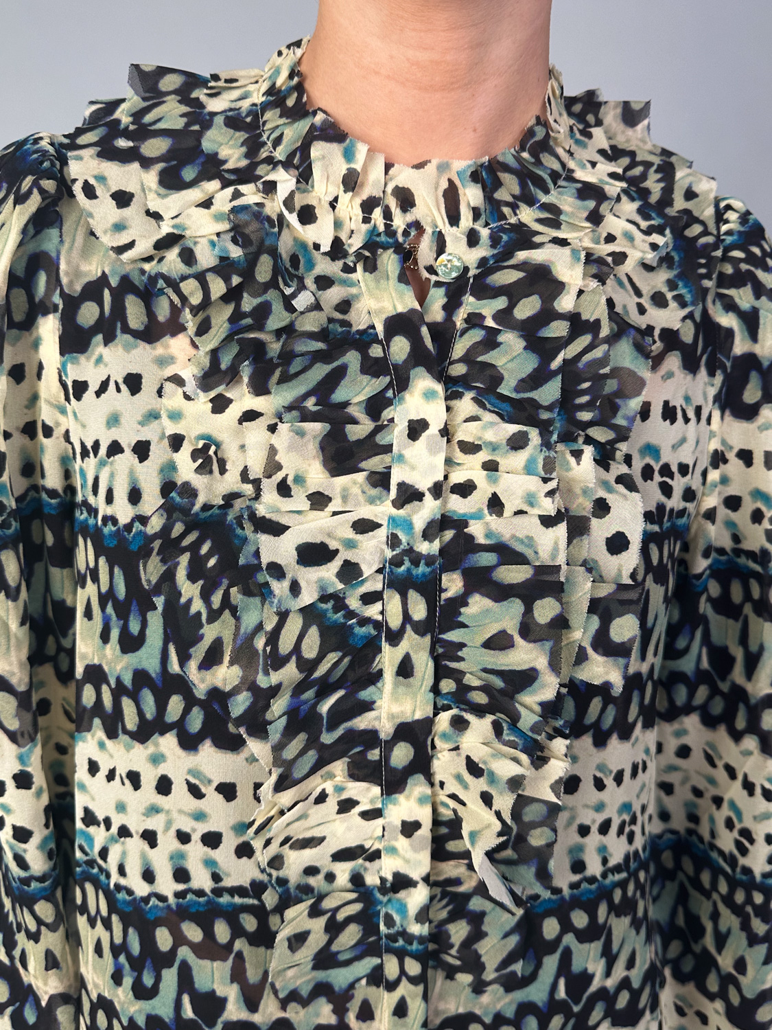 Ulla Johnson Clio – blouse with a playful pattern 36 mehrfarbig Ulla Johnson Clio – blouse with a playful pattern 36 mehrfarbig