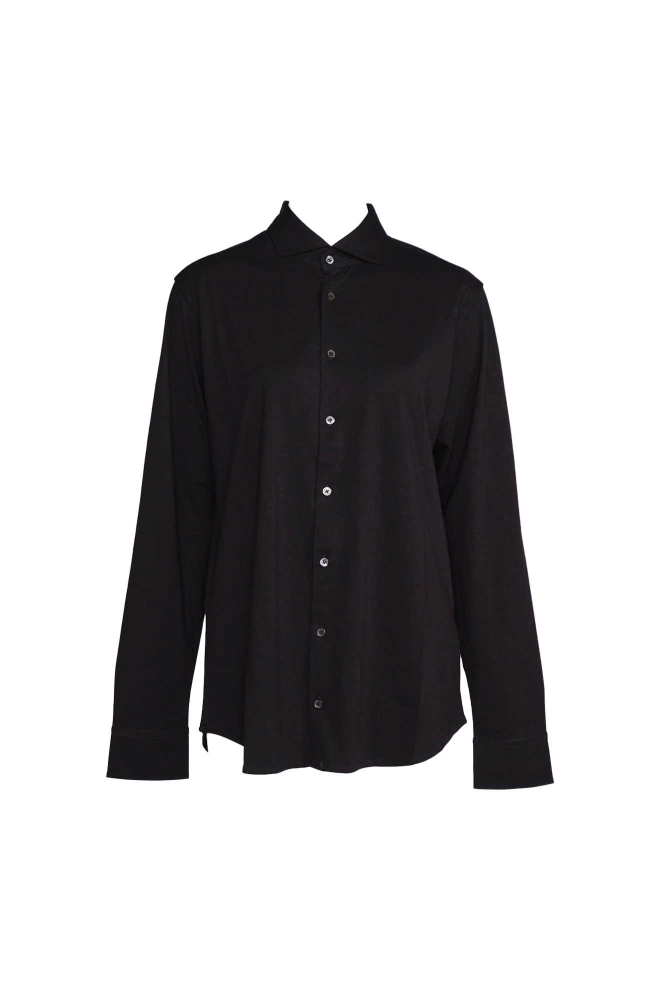 Otis - jersey shirt with button placket