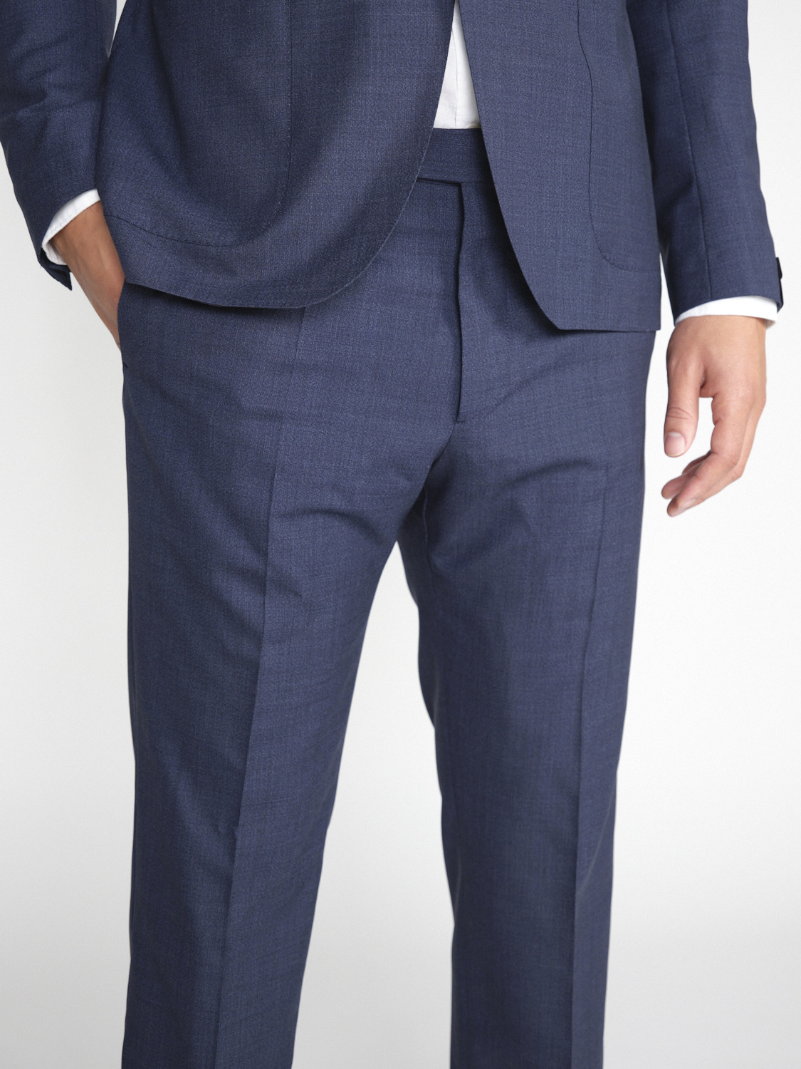 TAGLIATORE Classic suit made of cupro  marine 48