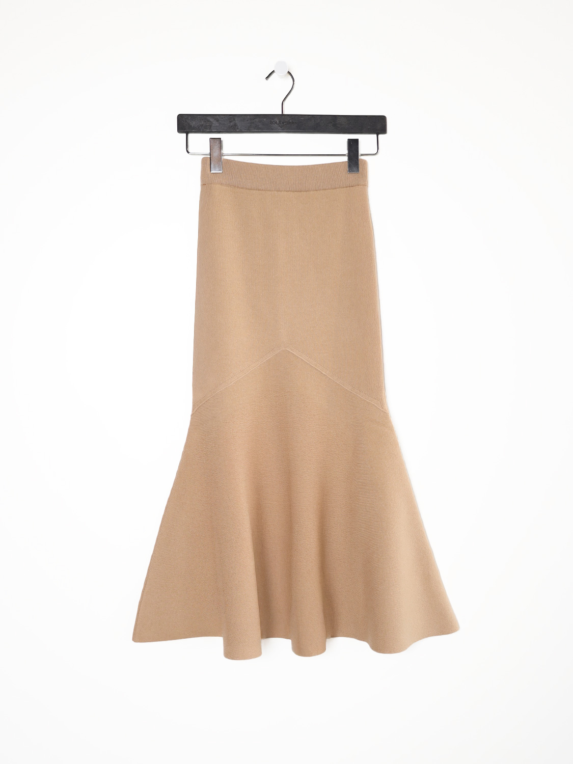 Knitted Midi – Midirock aus Merinowolle 