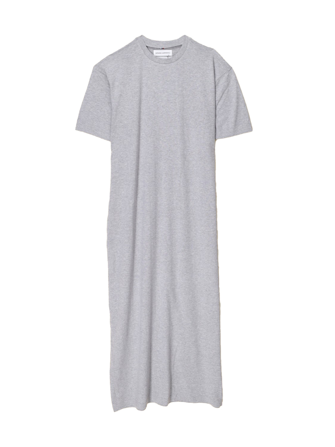 N°321 Kris - Abito T-shirt oversize in misto cashmere e cotone 