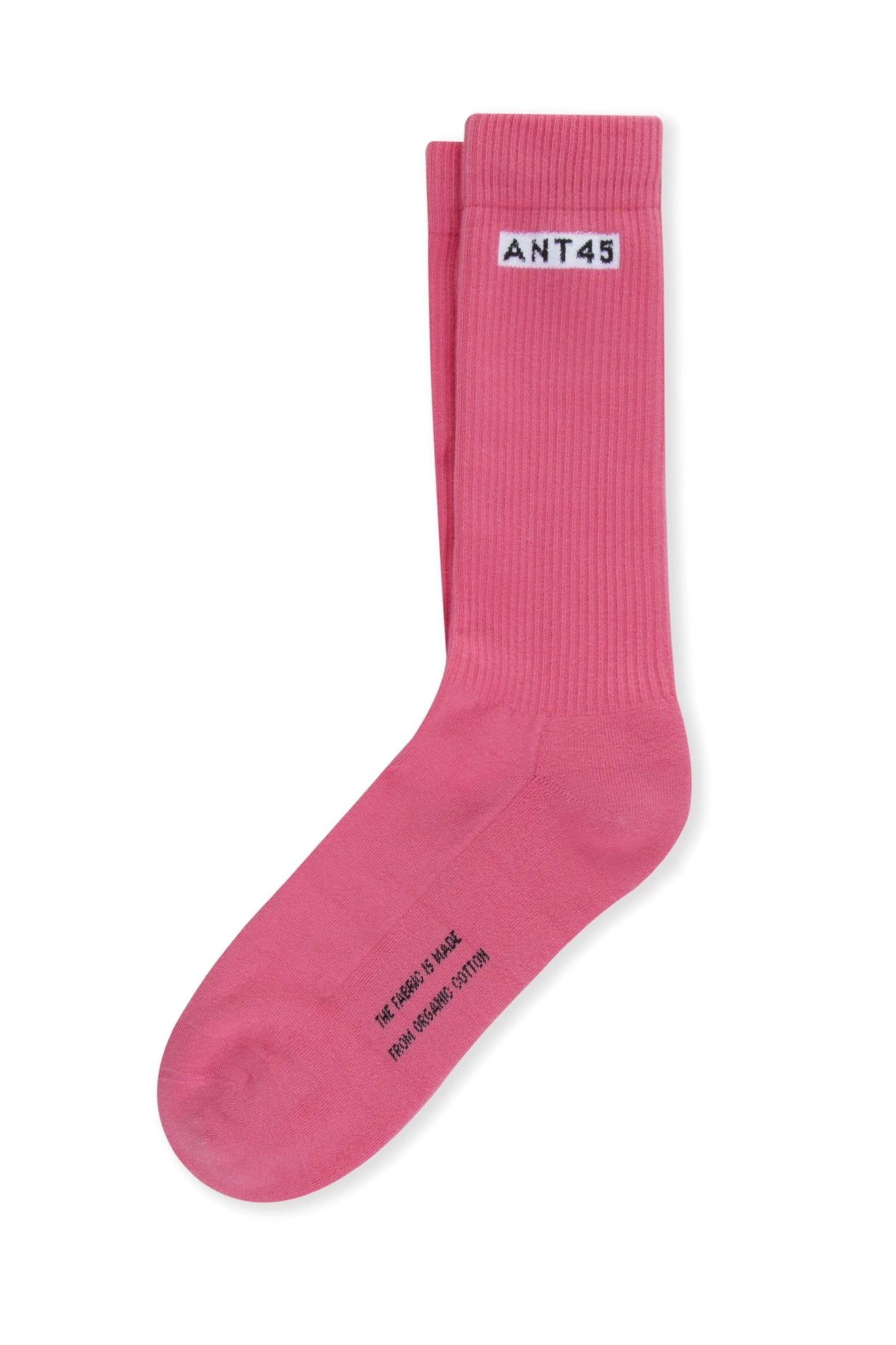 ANT45 Alicudi - Wollsocken mit Rippenstrick pink 36-41