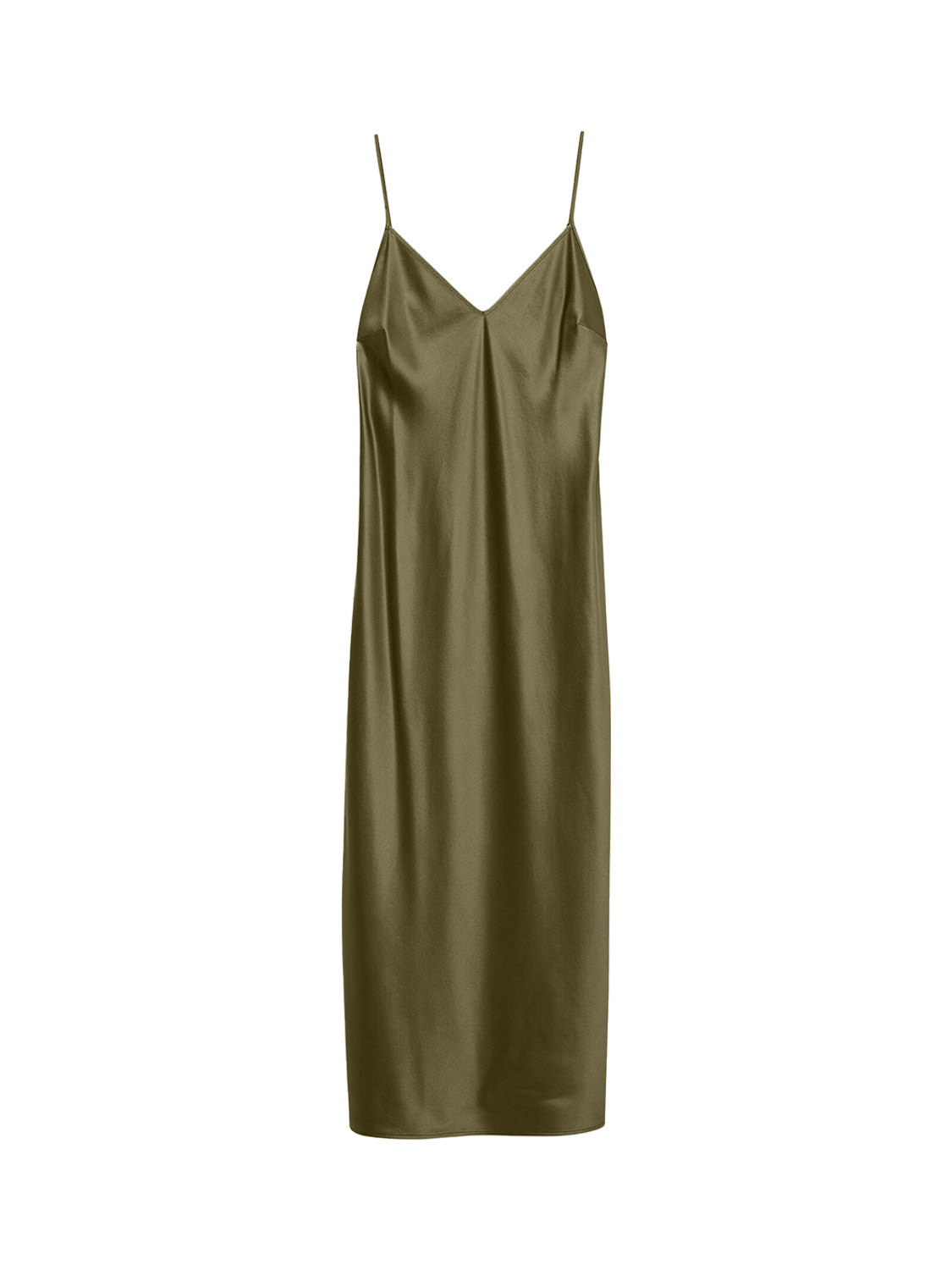 Clea Dress –Midi-Kleid aus Seiden-Satin  